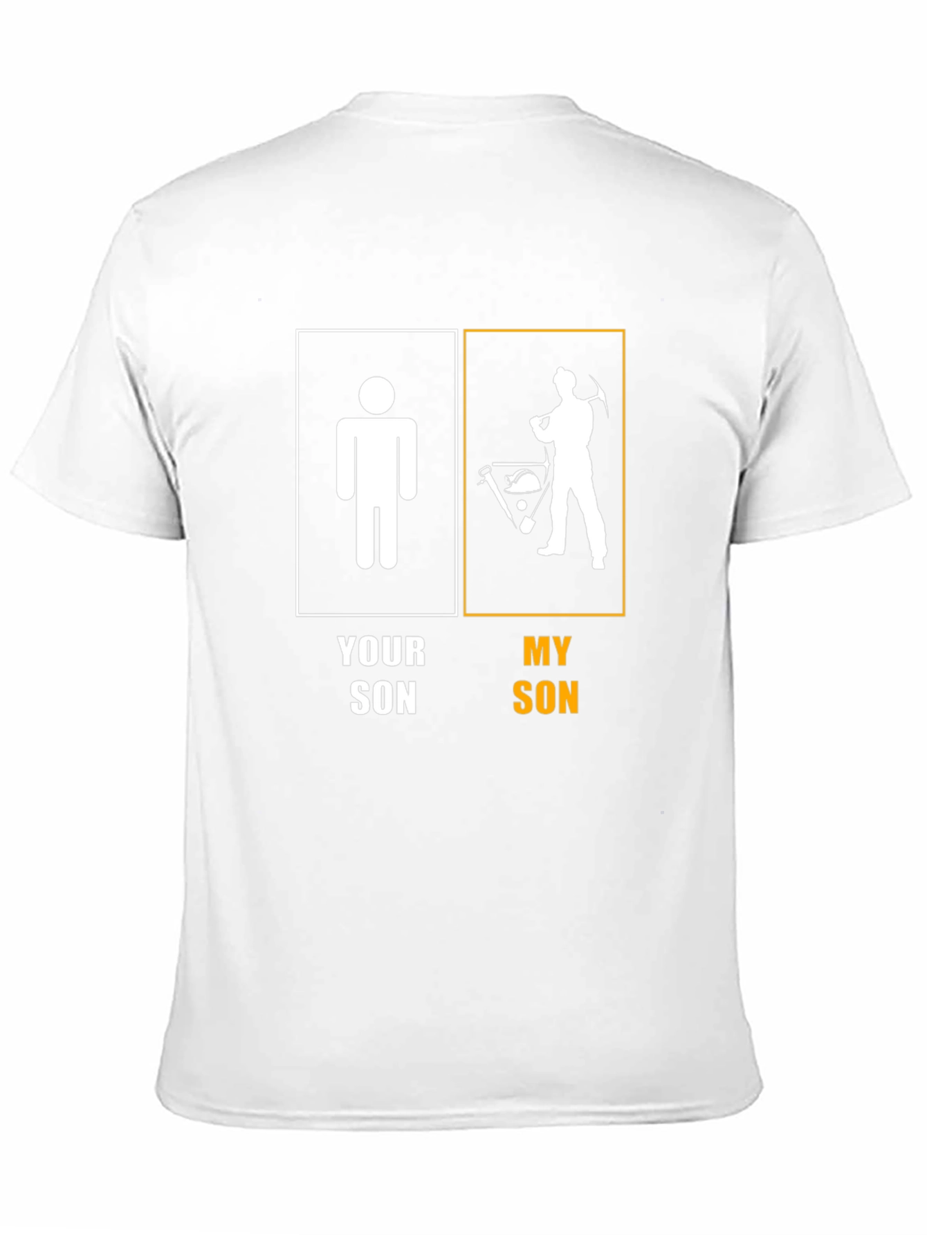 My Son Miner Graphic Tee - Novelty T-Shirt