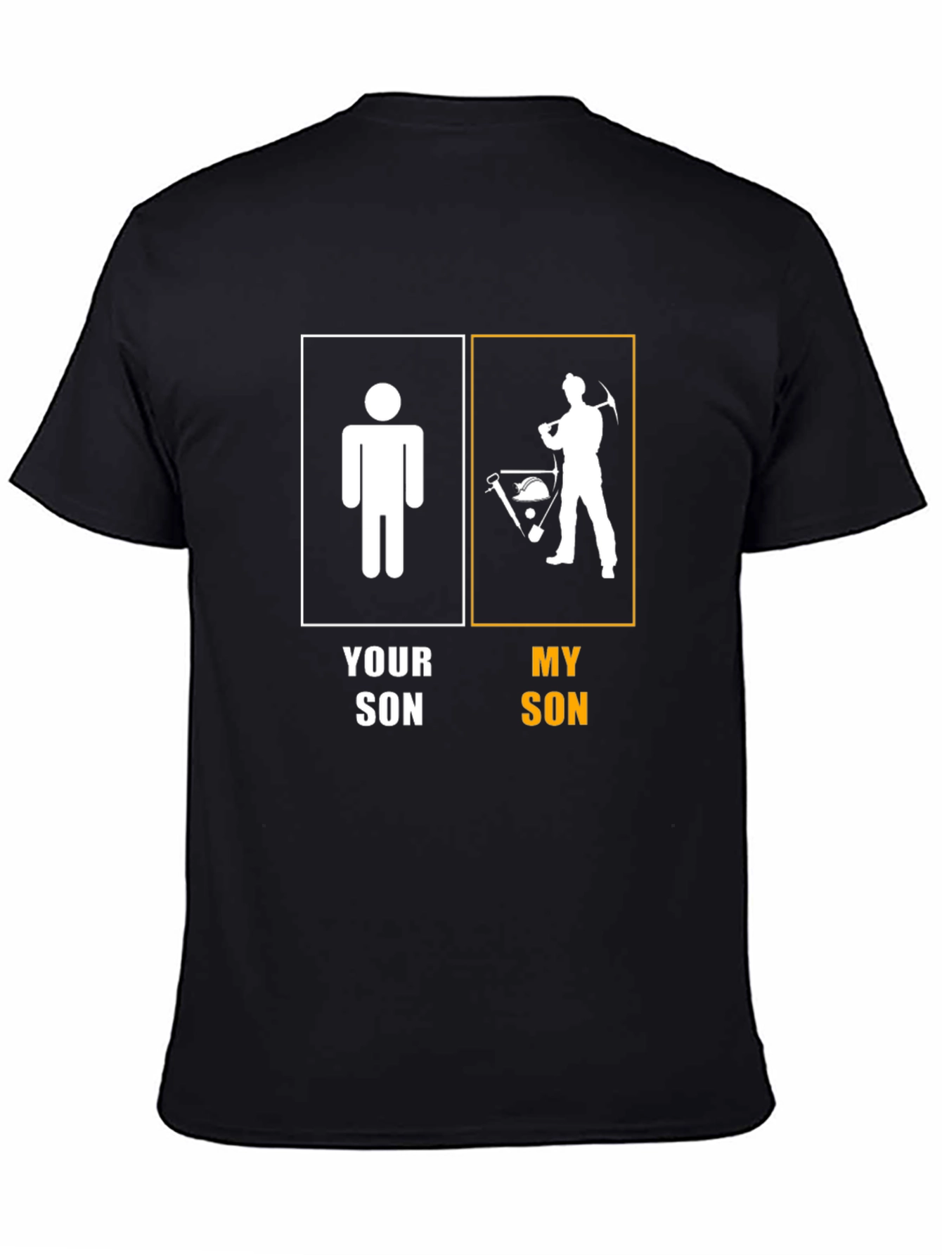 My Son Miner Graphic Tee - Novelty T-Shirt