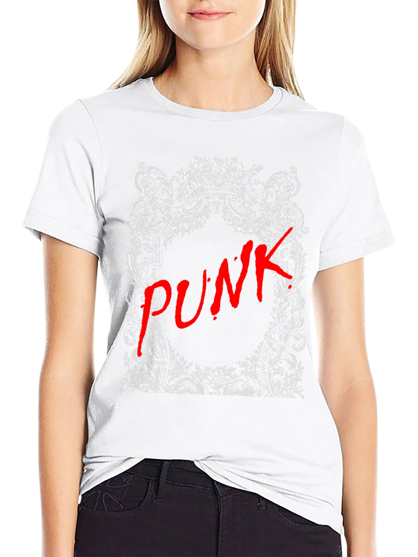 Punk Graphic T-Shirt - Black