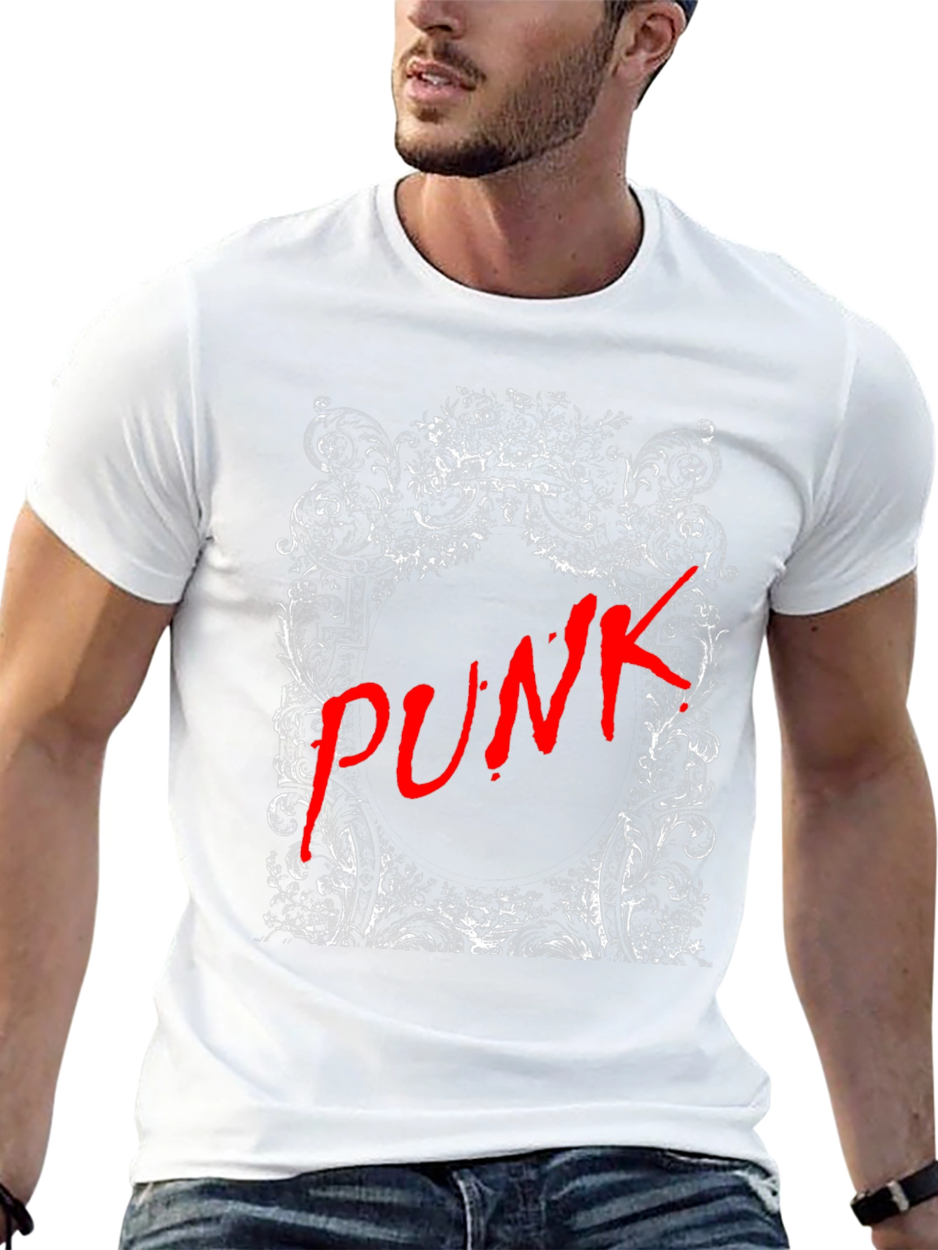 Punk Graphic T-Shirt - Black