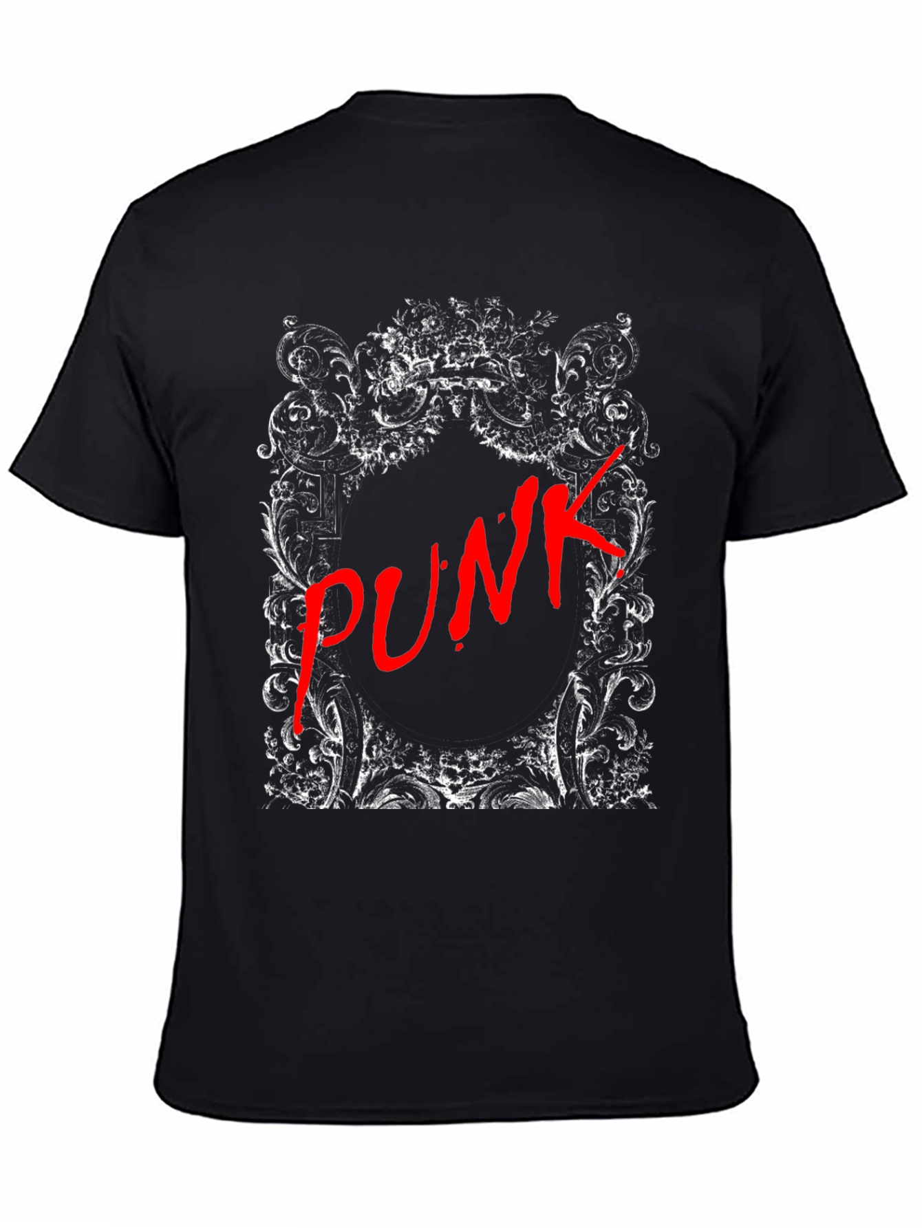 Punk Graphic T-Shirt - Black
