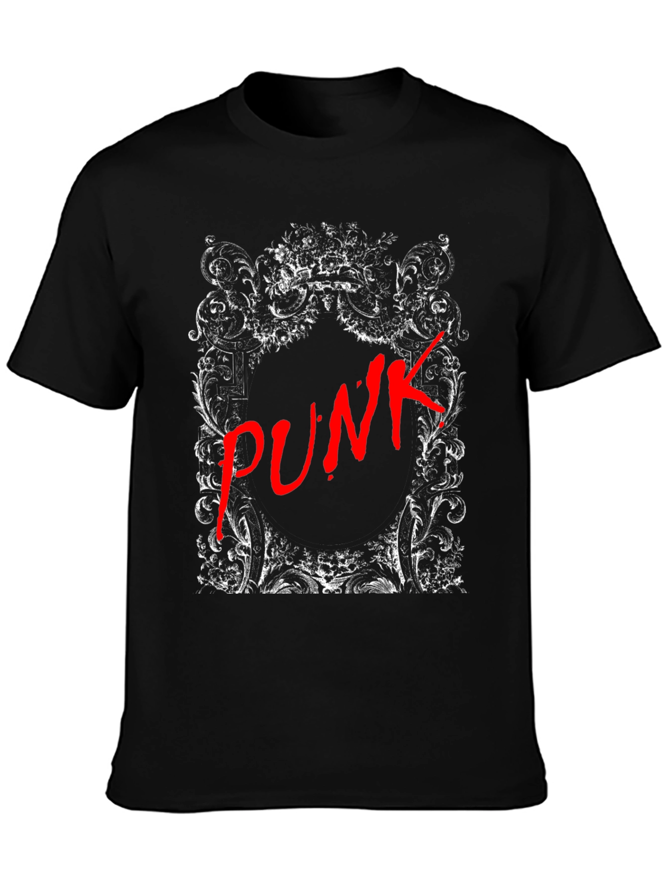 Punk Graphic T-Shirt - Black
