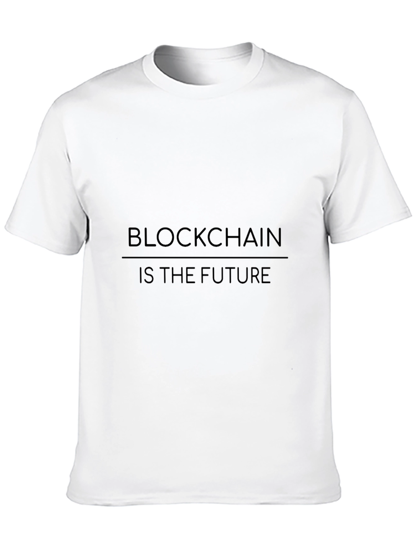 Blockchain is the Future Black T-Shirt
