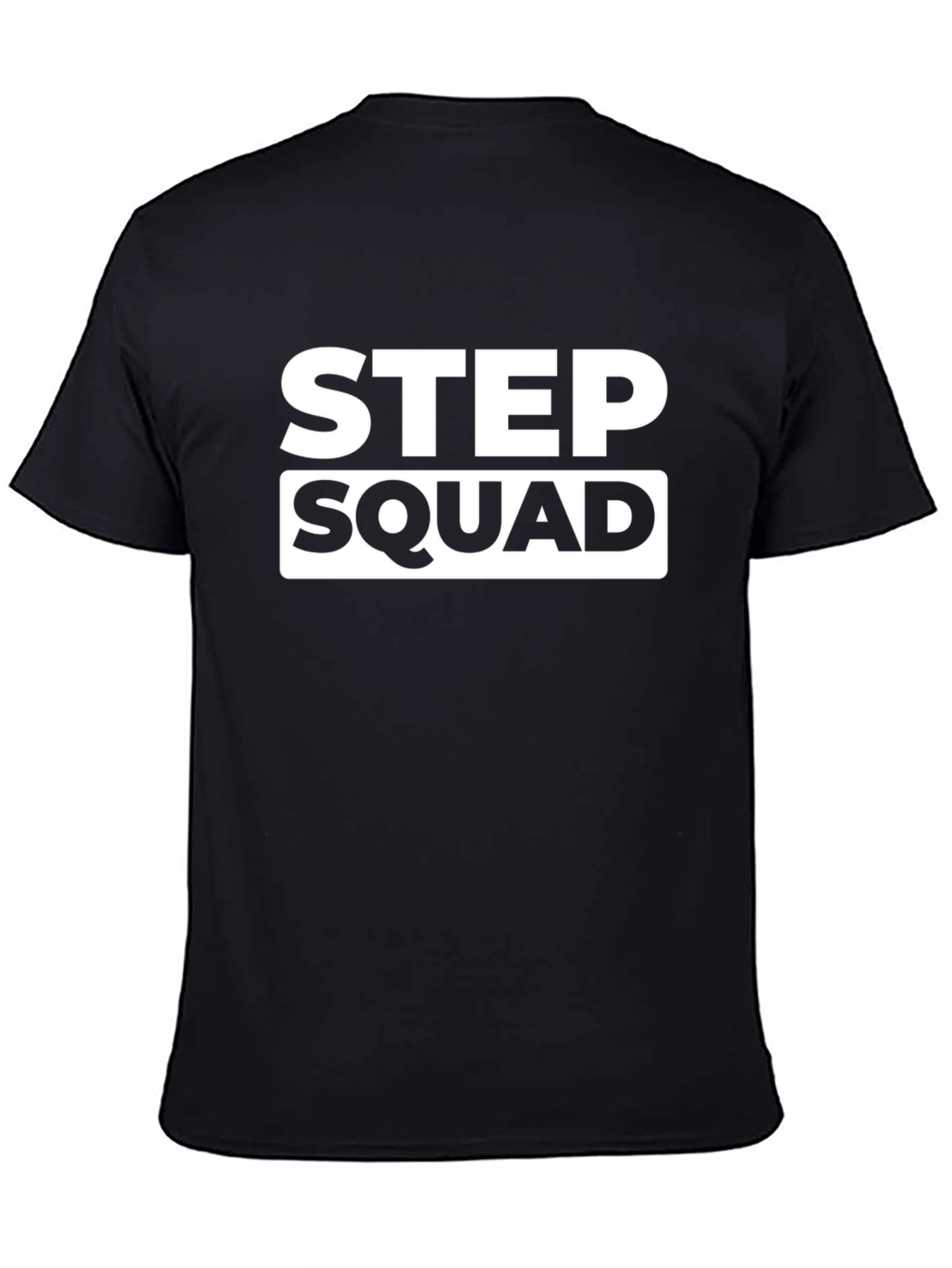 Step Squad Graphic Tee - Black