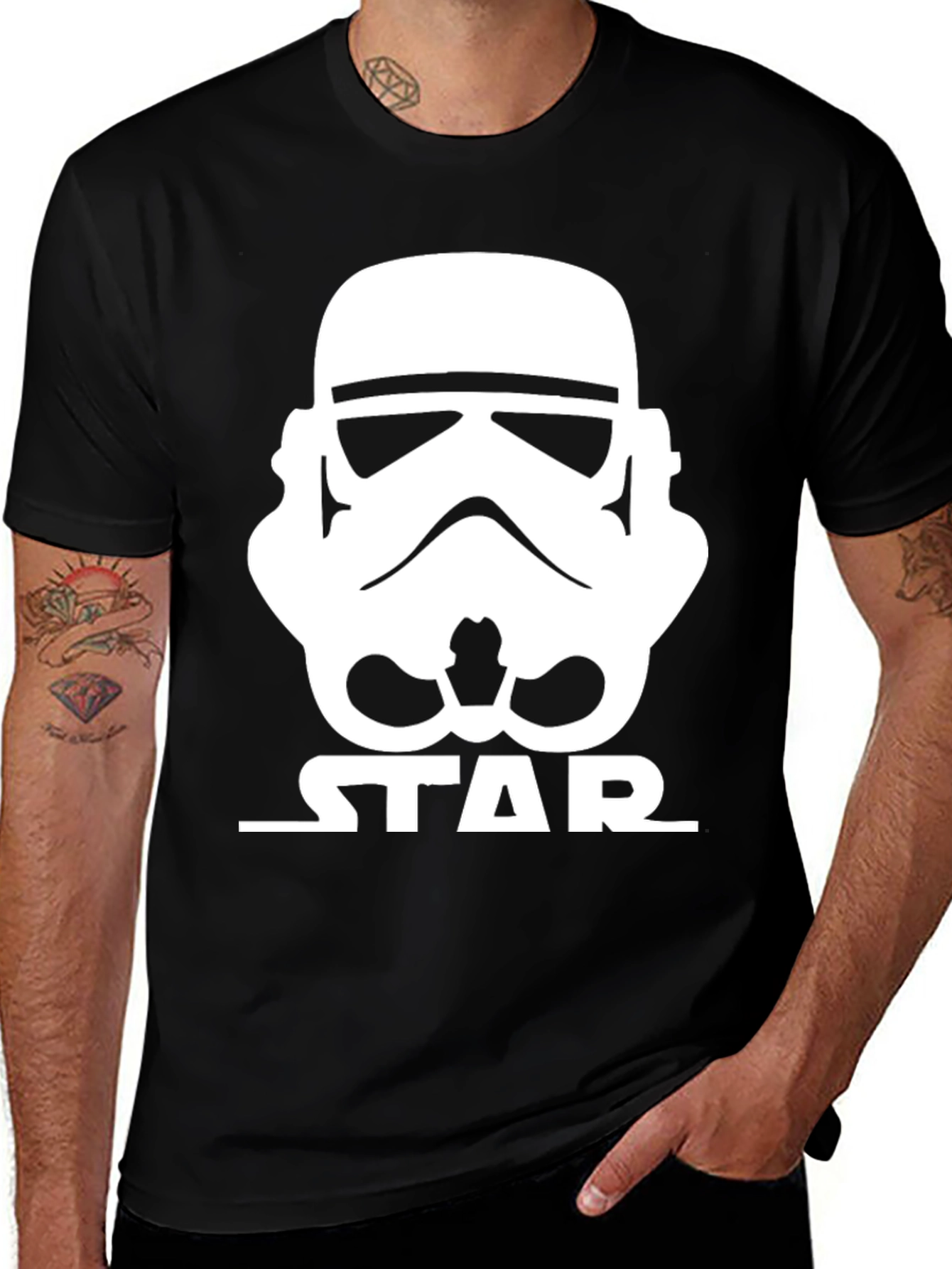 Stormtrooper Star Wars Graphic T-Shirt - Black
