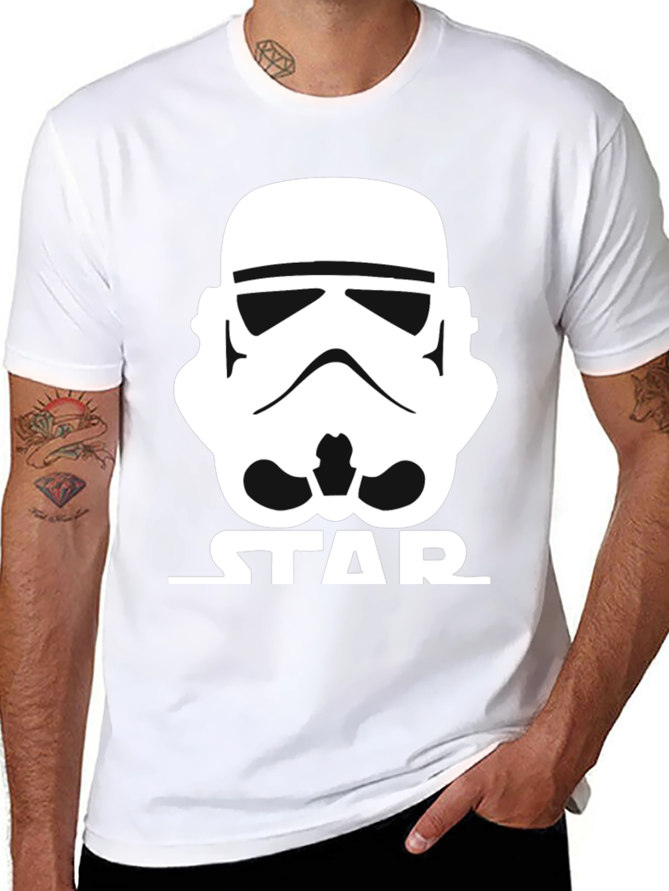 Stormtrooper Star Wars Graphic T-Shirt - Black