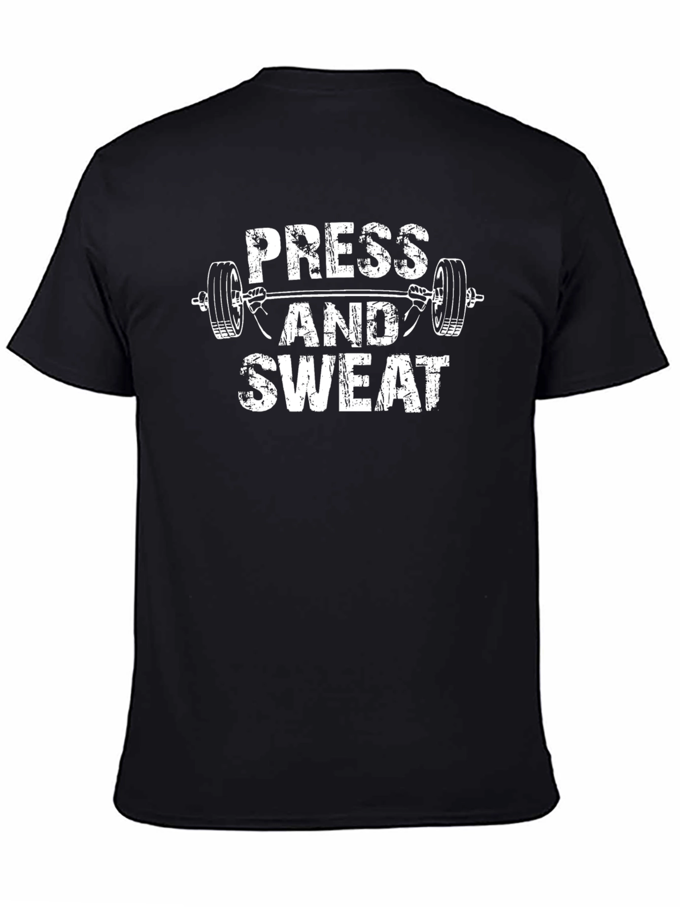 Press and Sweat Gym Workout T-Shirt
