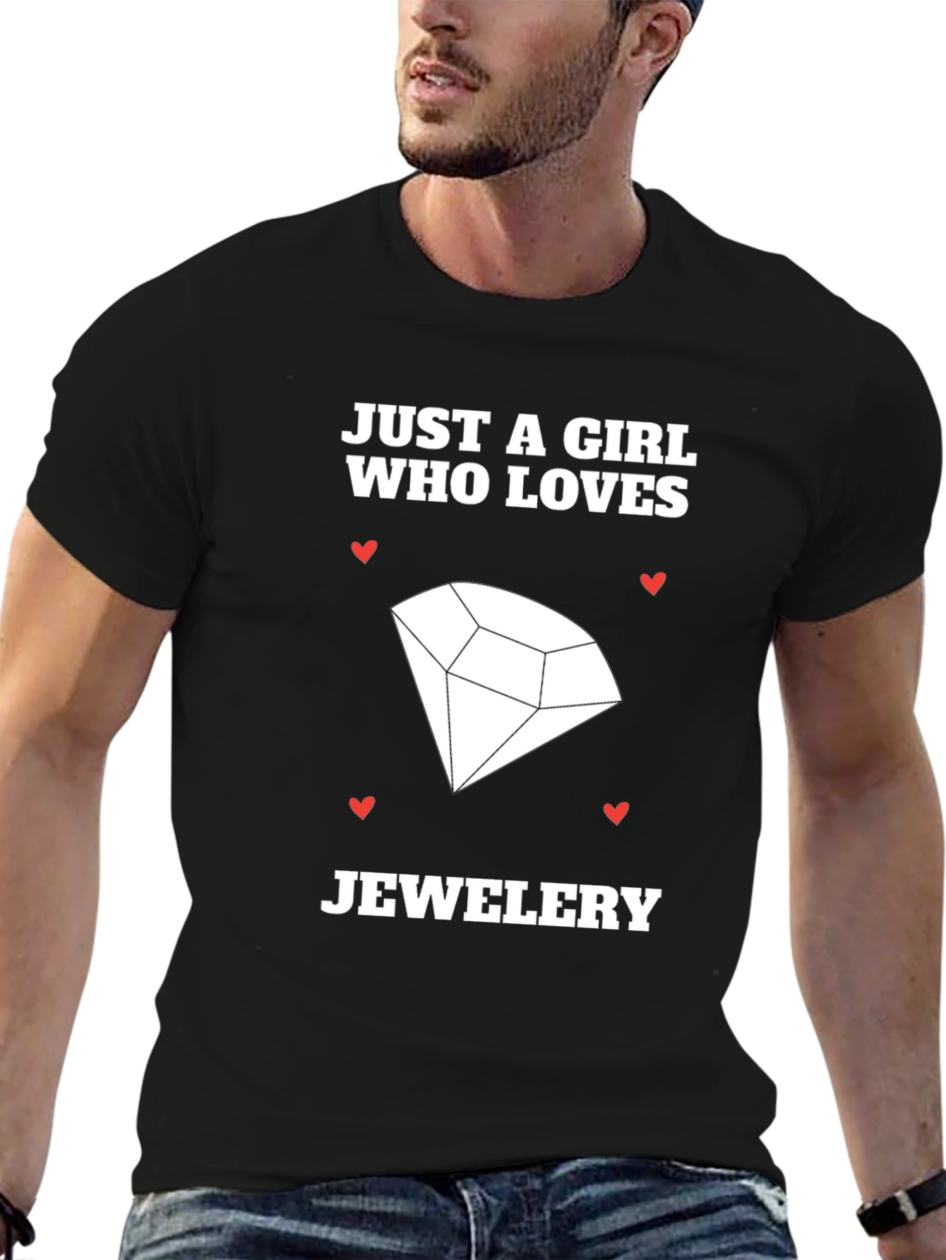 Girl Who Loves Jewelry T-Shirt