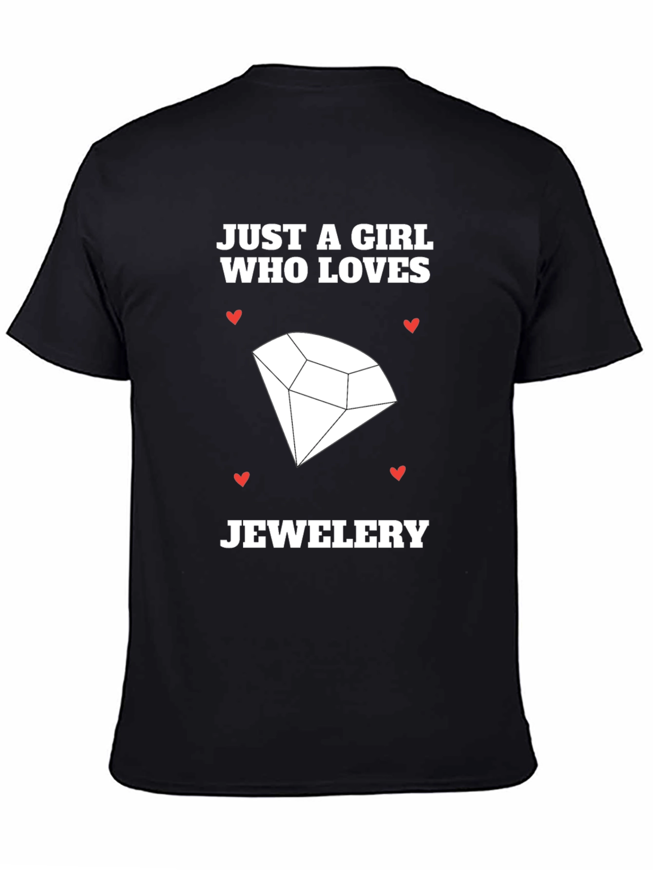 Girl Who Loves Jewelry T-Shirt