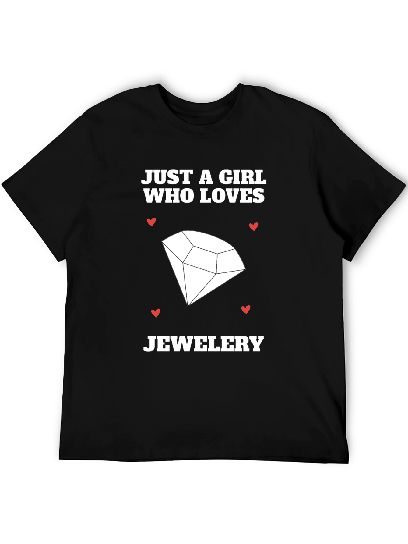 Girl Who Loves Jewelry T-Shirt