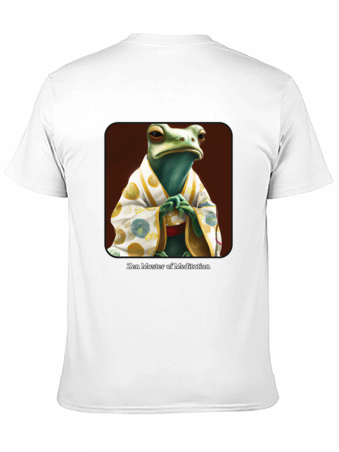 Zen Frog Meditation Master T-Shirt