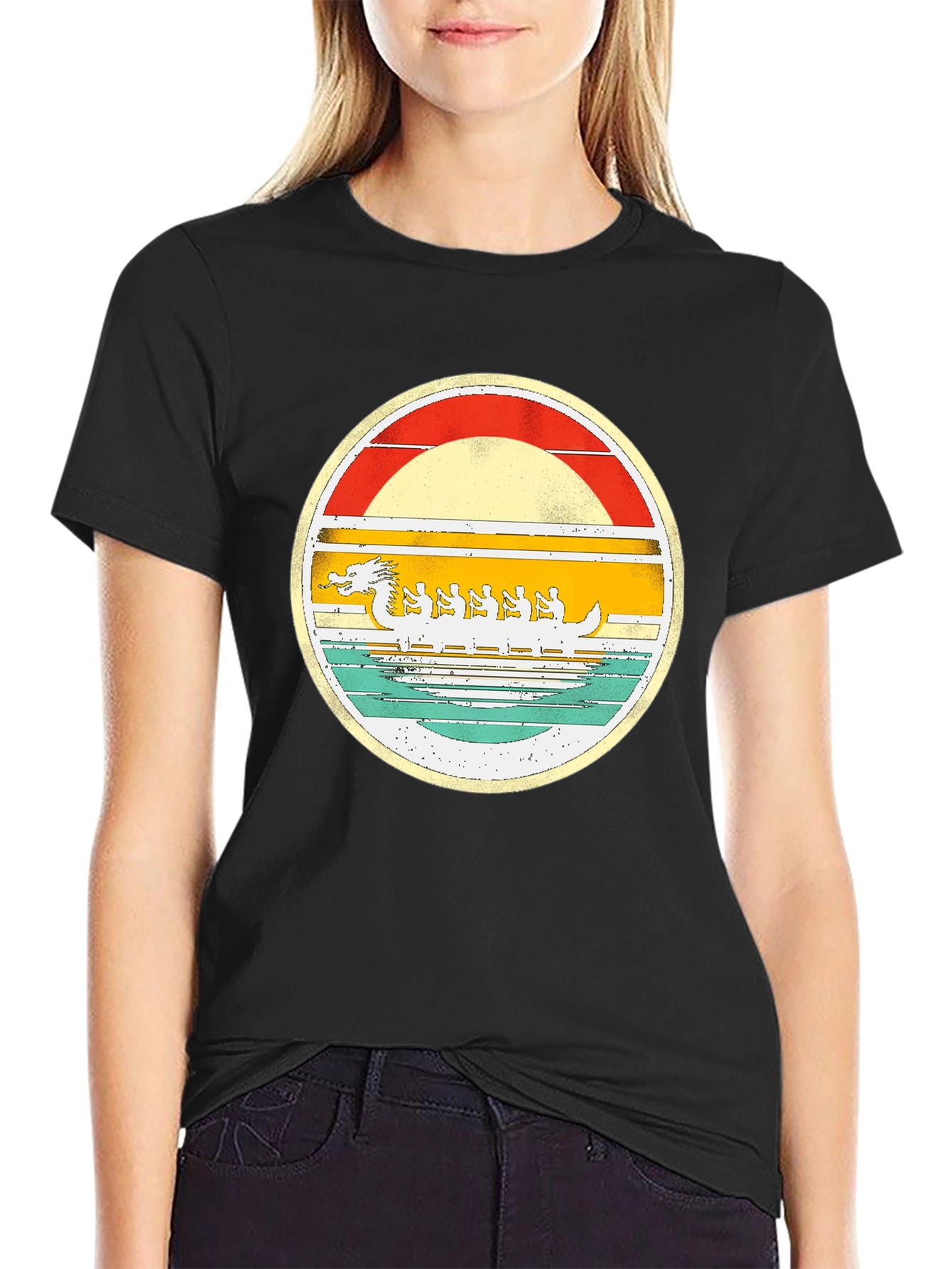 Dragon Boat Festival T-Shirt - Retro Graphic Tee