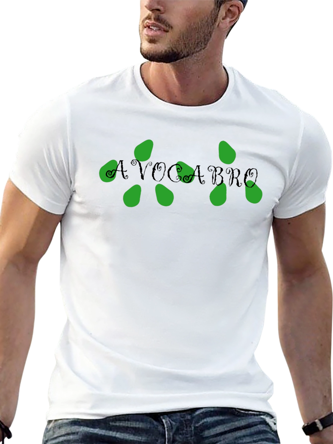 Avocabro Graphic Tee - Trendy Avocado Pun T-Shirt