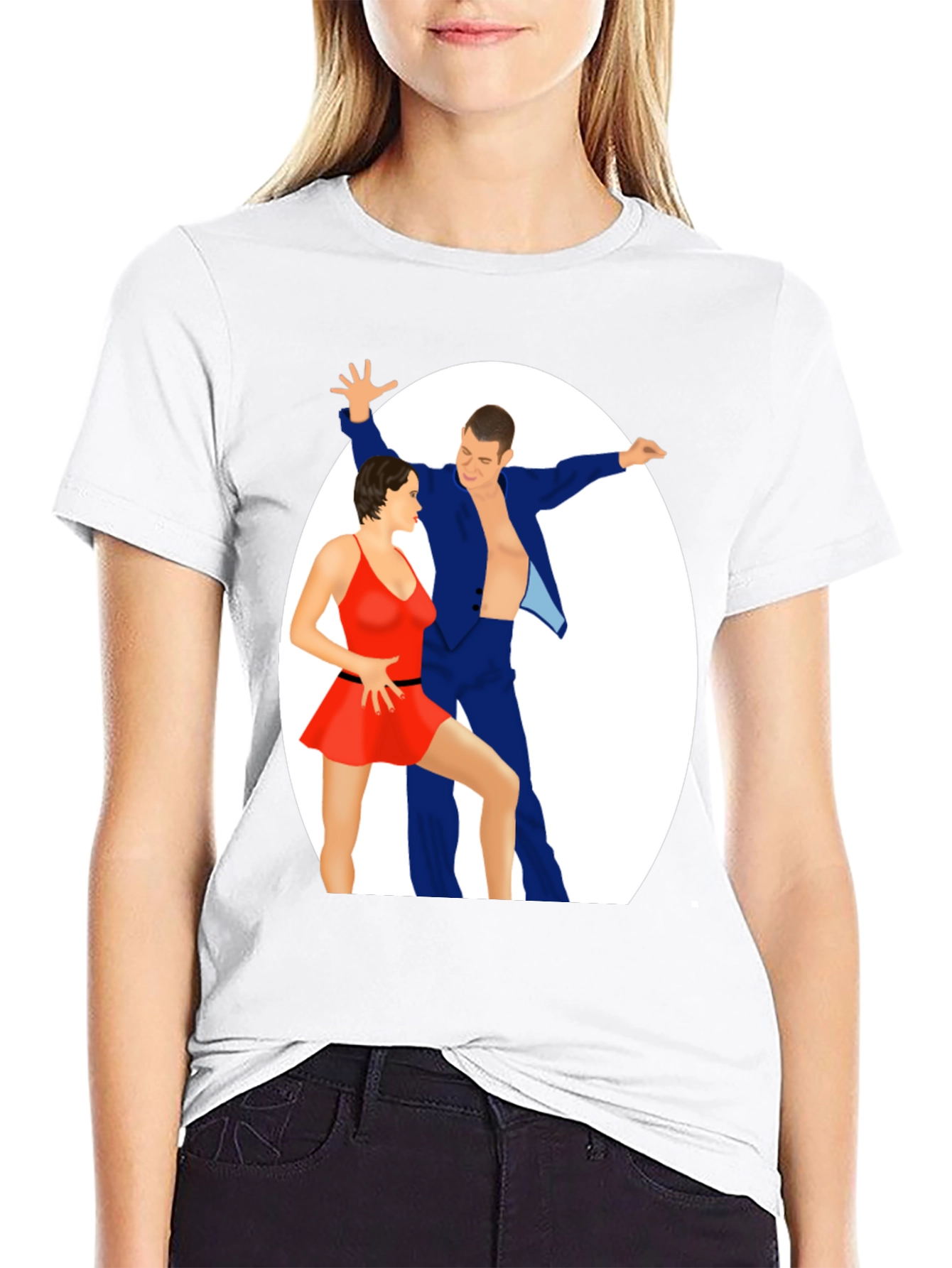 Dancing Couple Graphic Tee