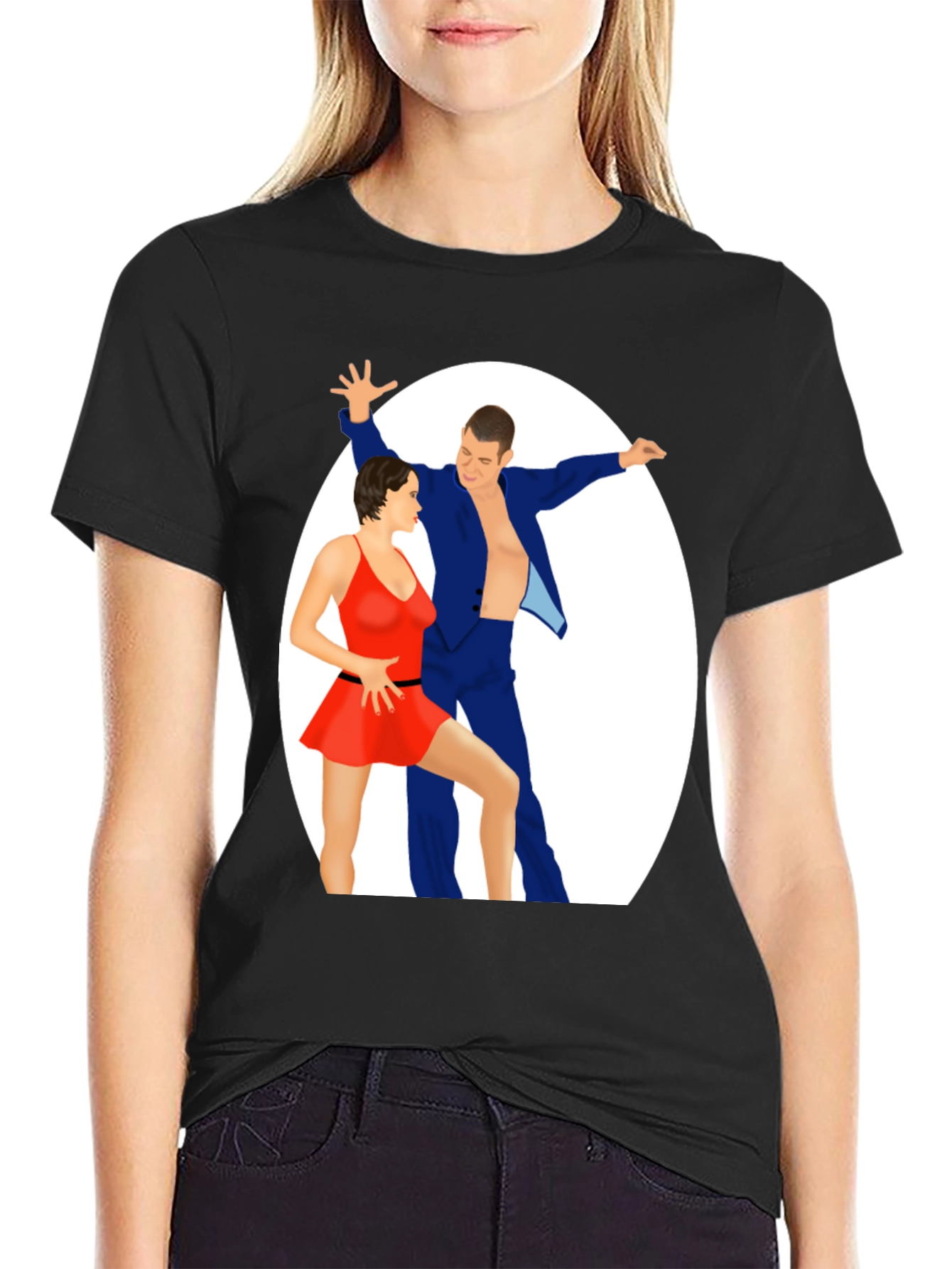 Dancing Couple Graphic Tee