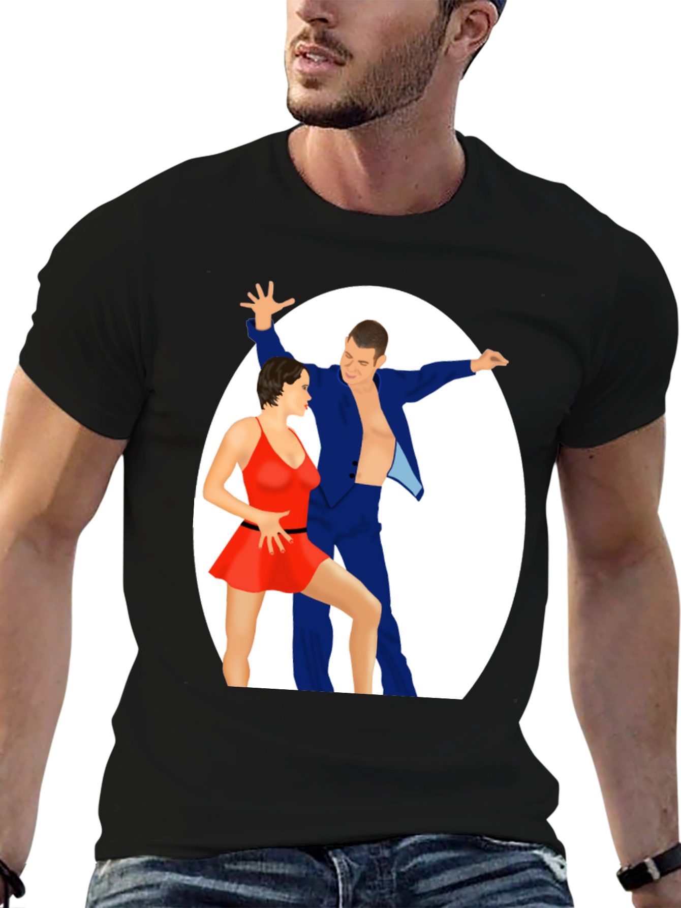 Dancing Couple Graphic Tee