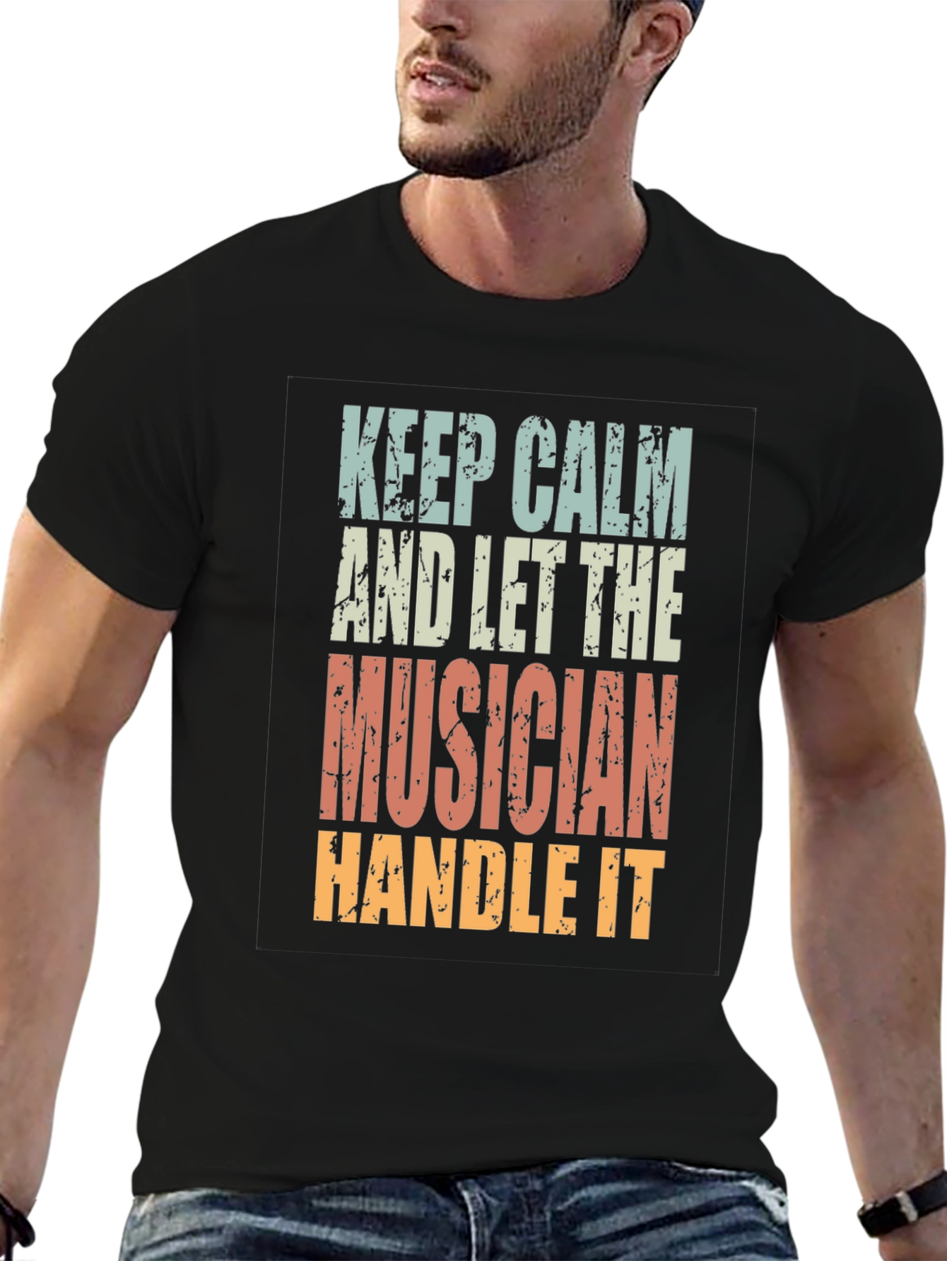 Keep Calm Musician T-Shirt - Music Lover Gift