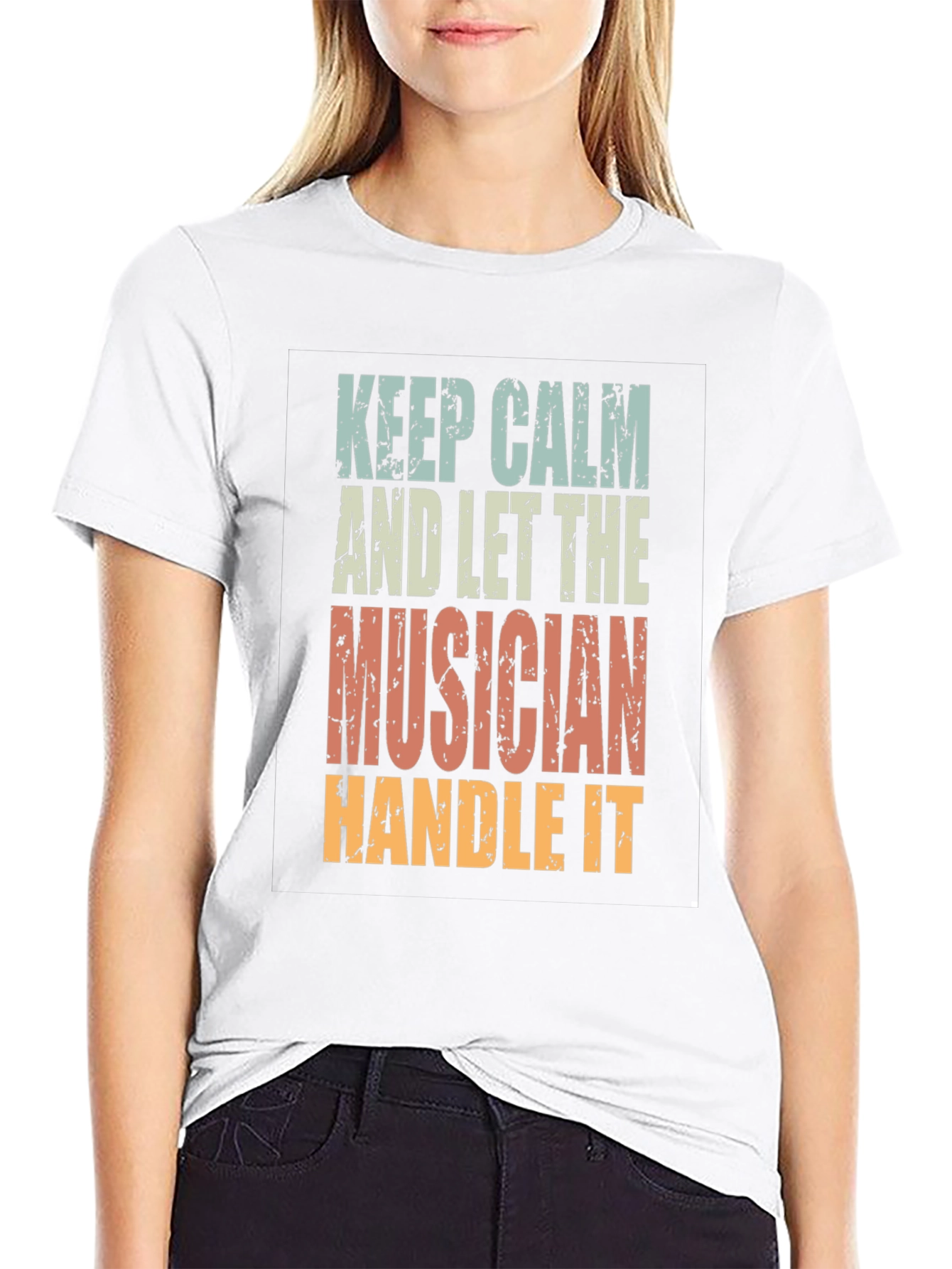 Keep Calm Musician T-Shirt - Music Lover Gift