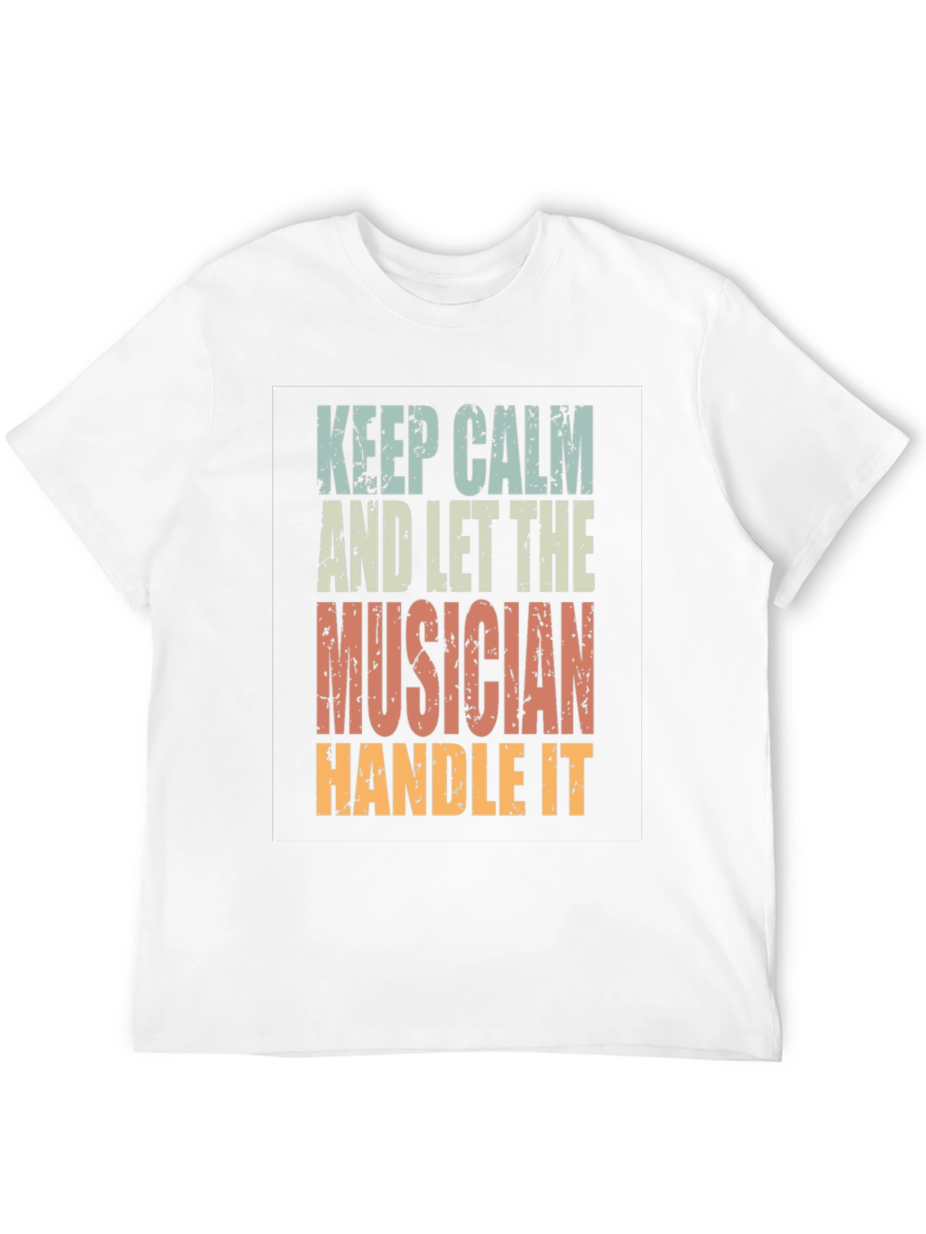 Keep Calm Musician T-Shirt - Music Lover Gift