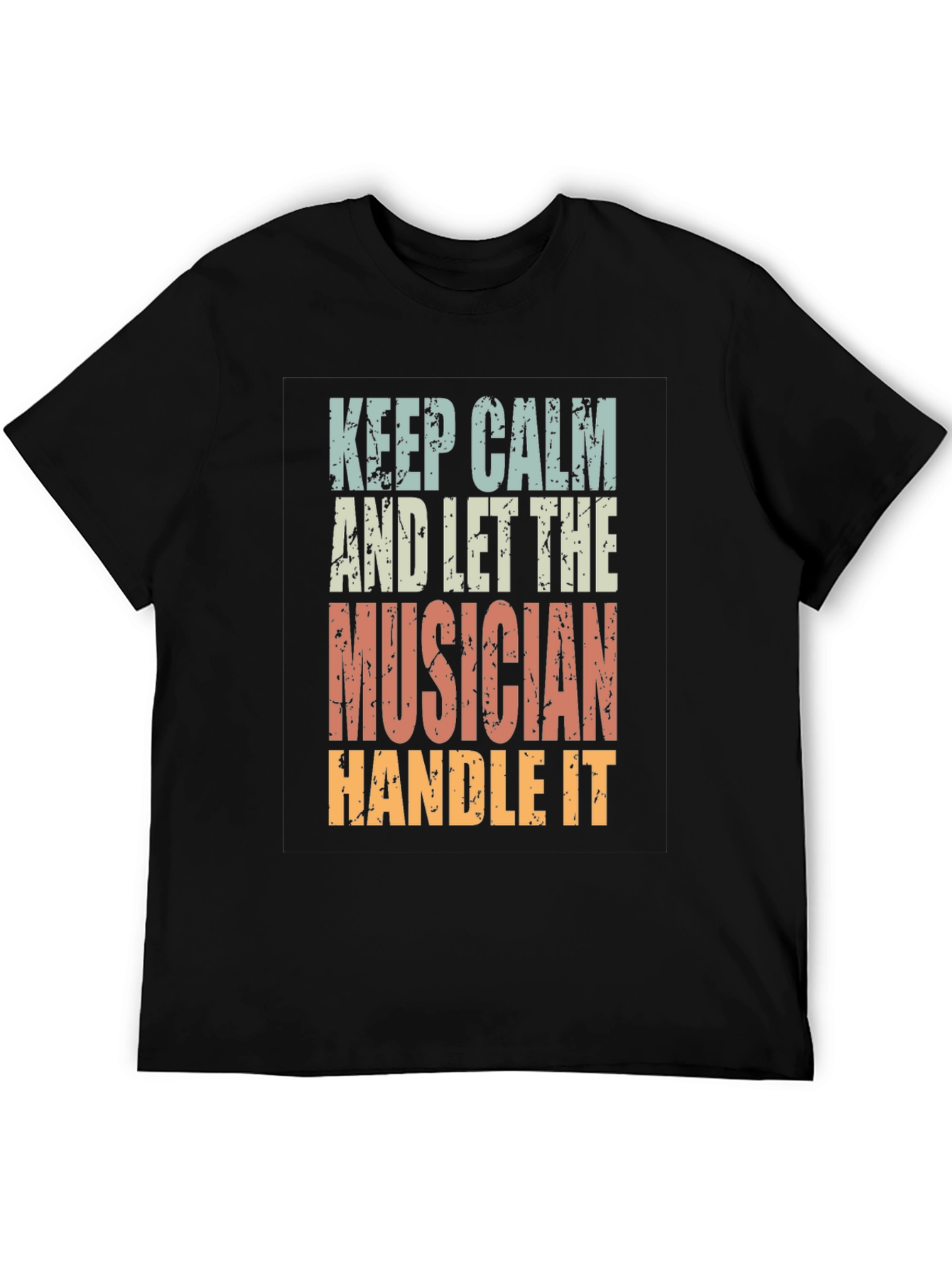 Keep Calm Musician T-Shirt - Music Lover Gift