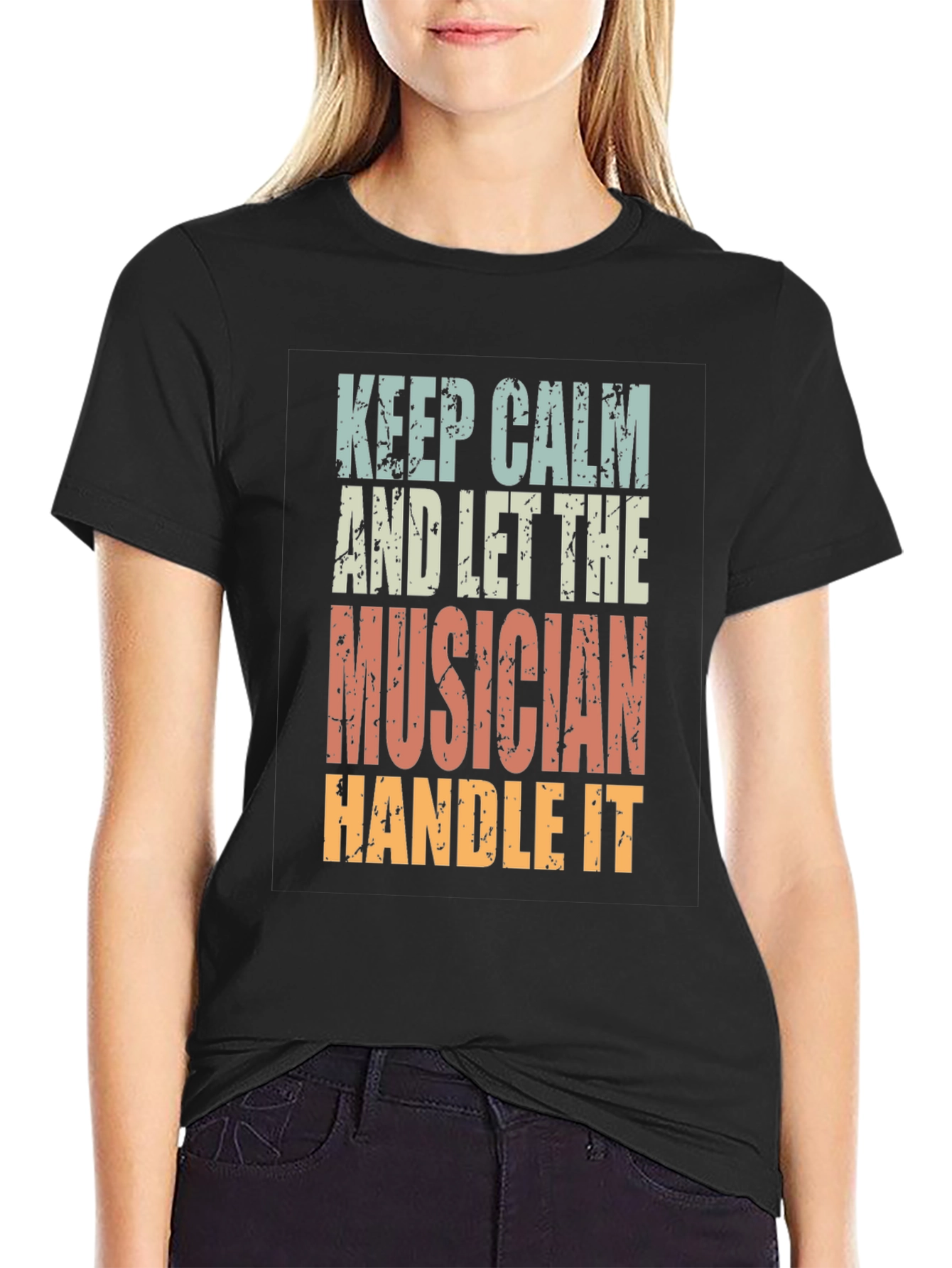 Keep Calm Musician T-Shirt - Music Lover Gift