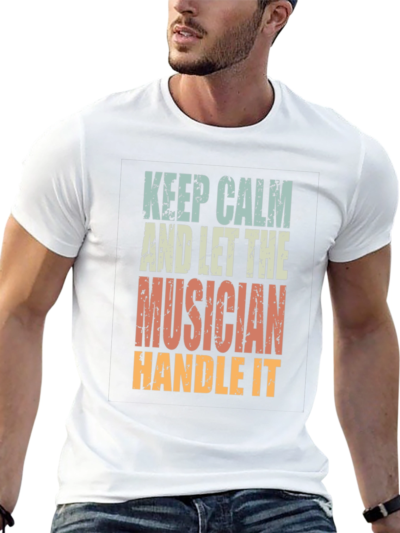 Keep Calm Musician T-Shirt - Music Lover Gift