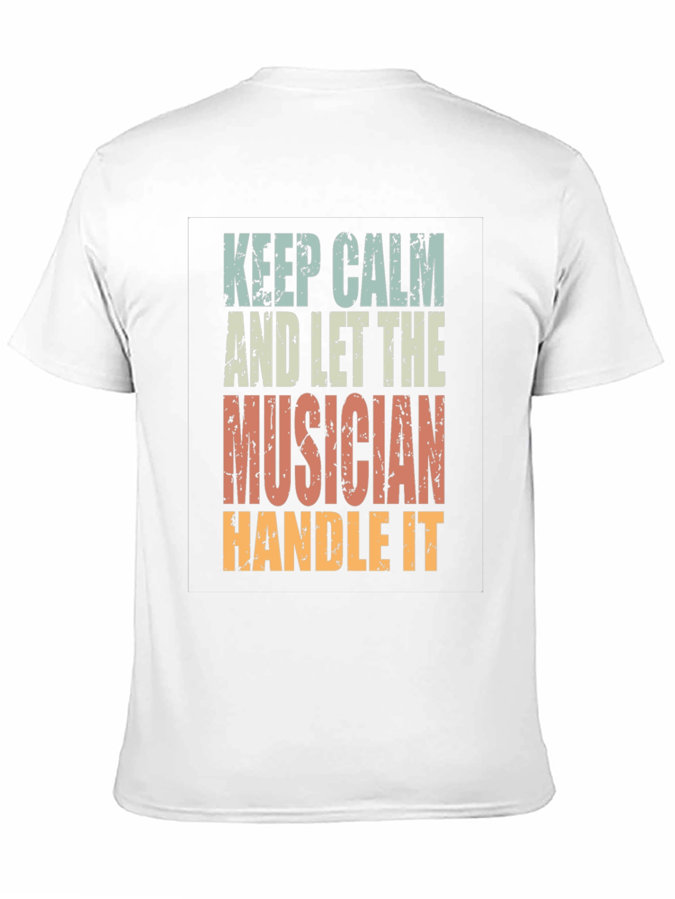 Keep Calm Musician T-Shirt - Music Lover Gift