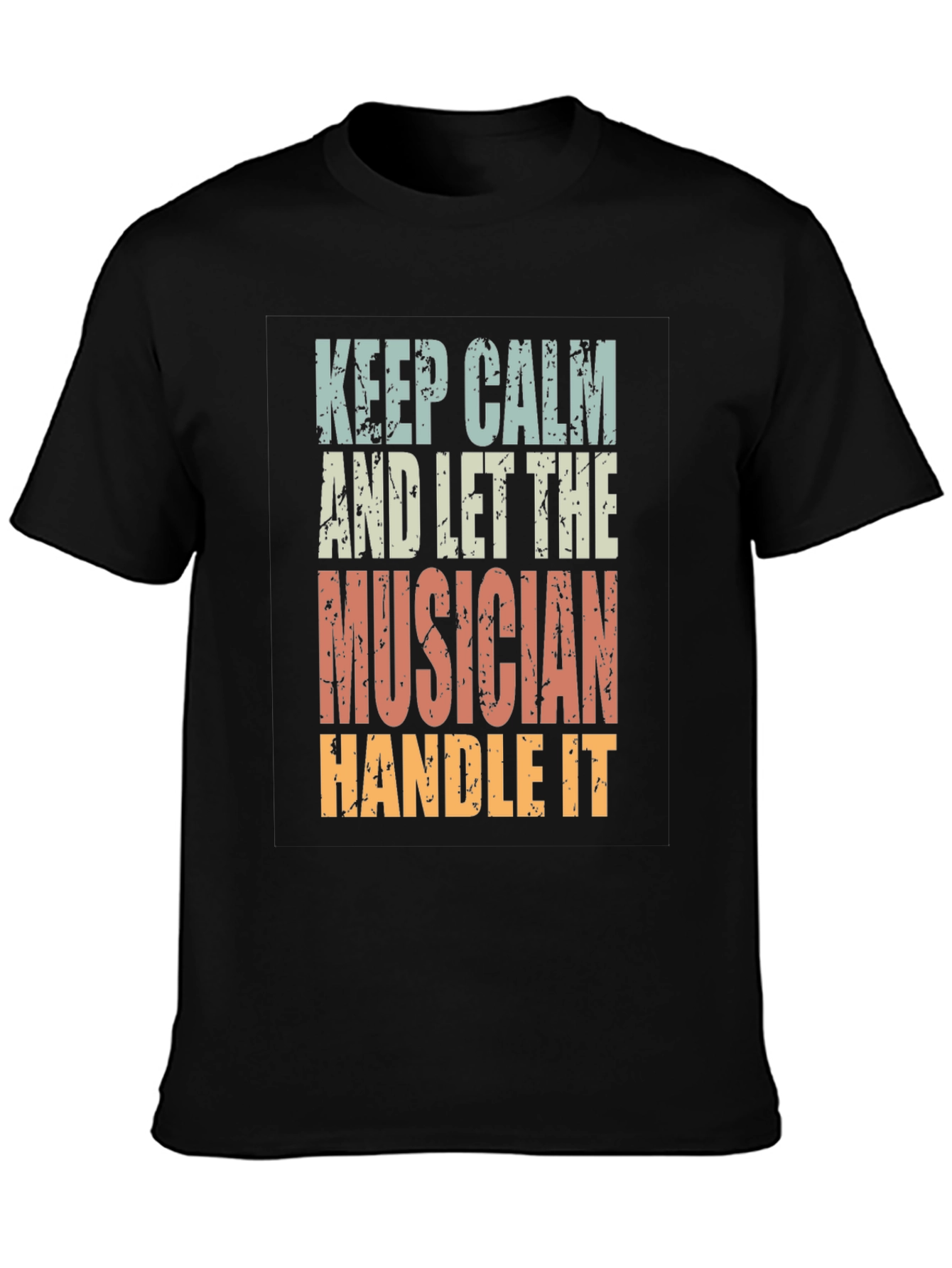 Keep Calm Musician T-Shirt - Music Lover Gift