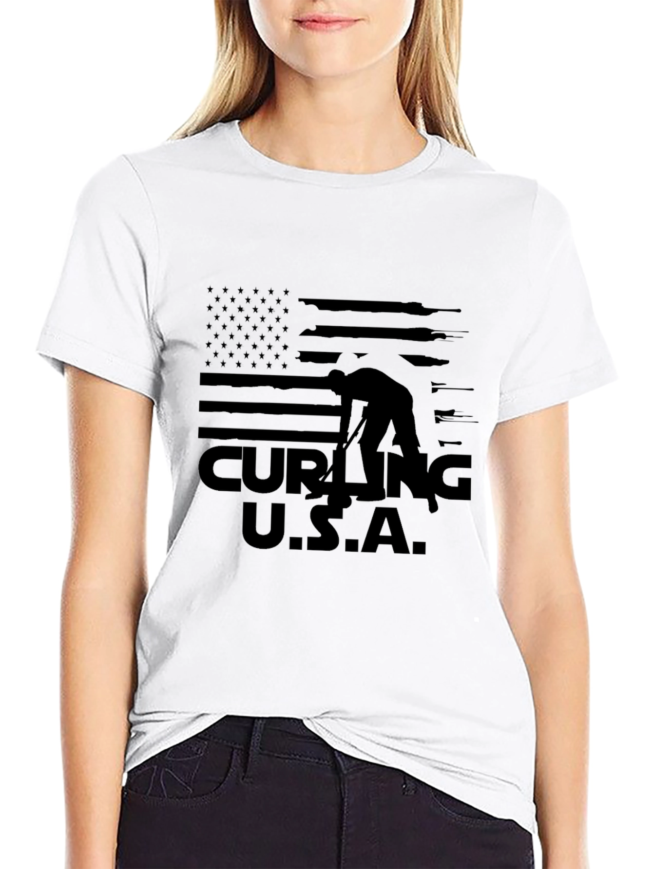 Curling USA T-Shirt