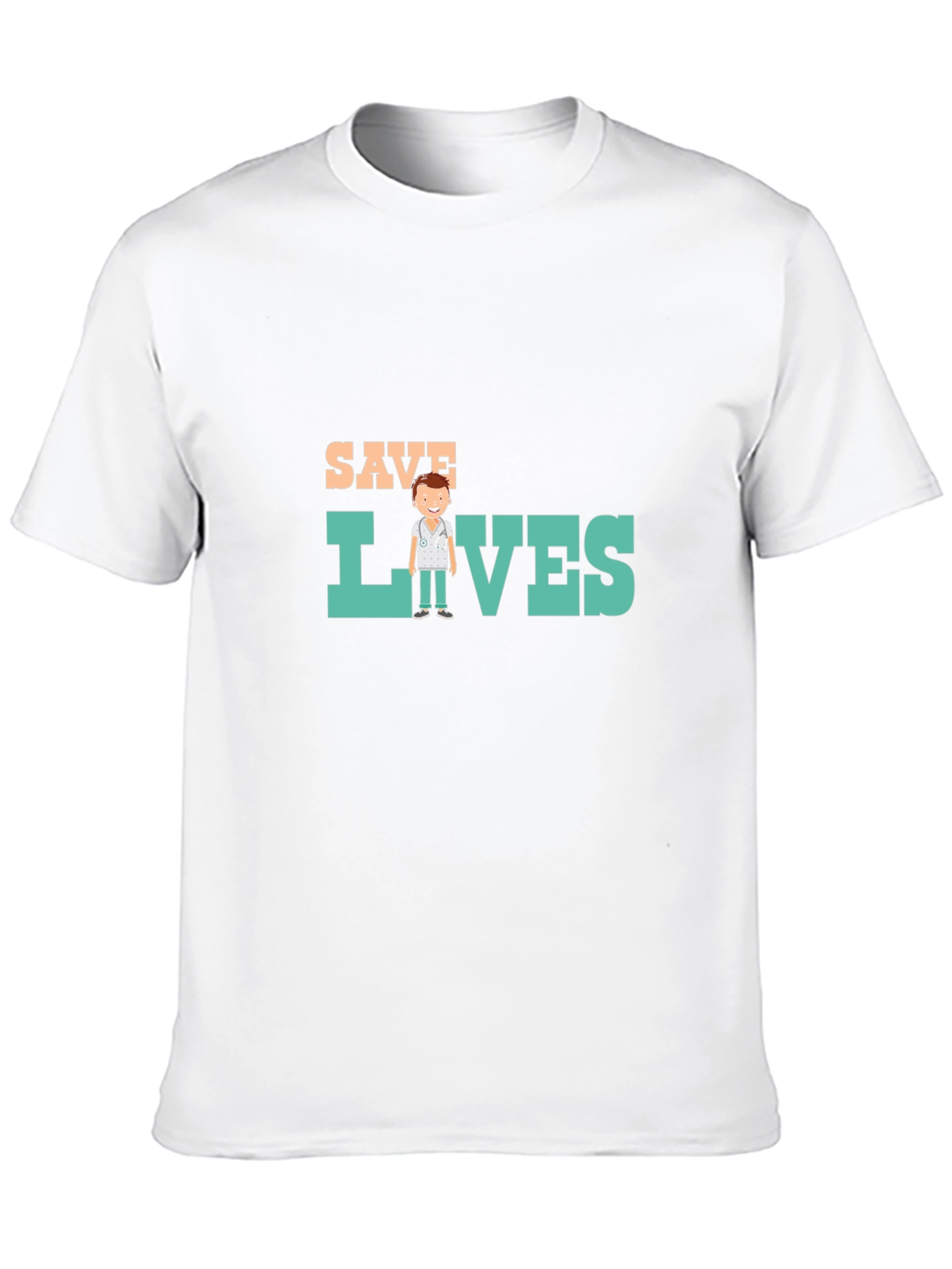 Save Lives Black T-Shirt