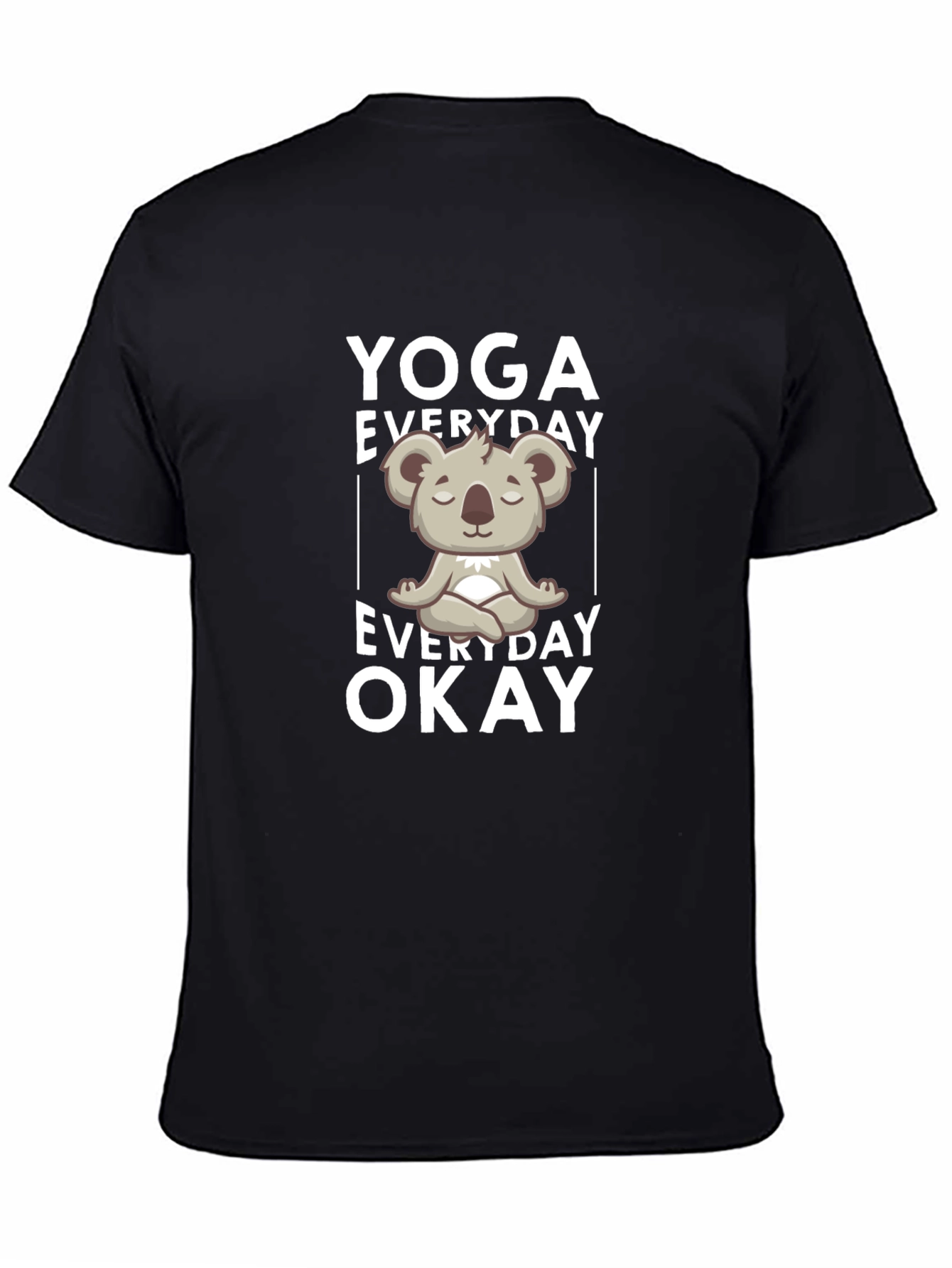 Yoga Koala Bear Graphic Tee - Everyday Okay