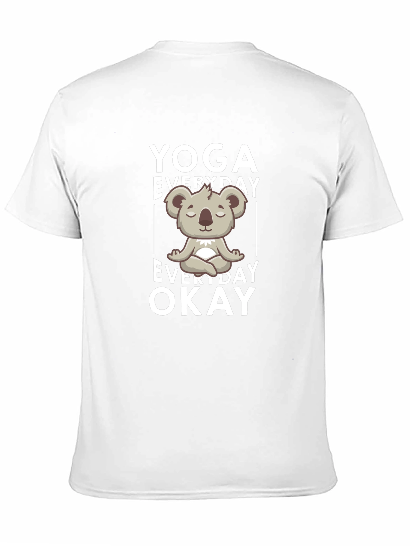 Yoga Koala Bear Graphic Tee - Everyday Okay