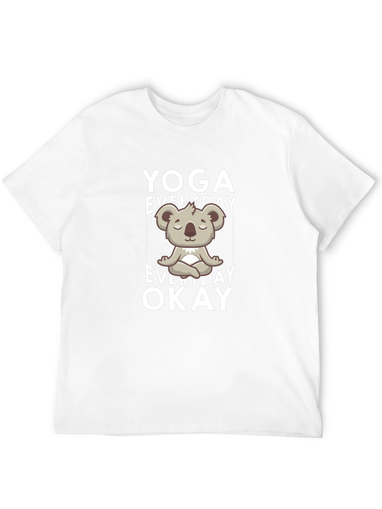 Yoga Koala Bear Graphic Tee - Everyday Okay