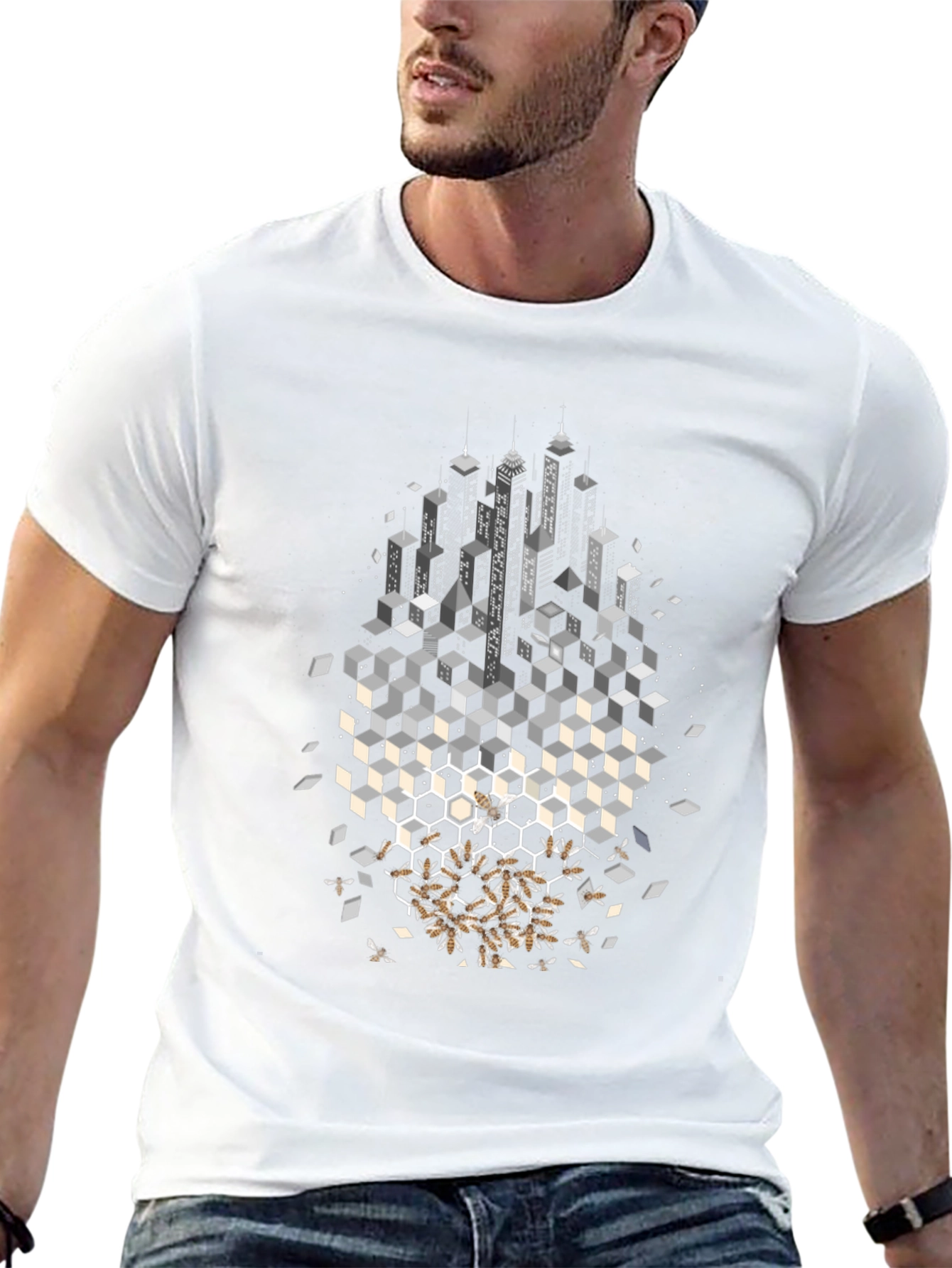 Urban Hive Mens Graphic Tee