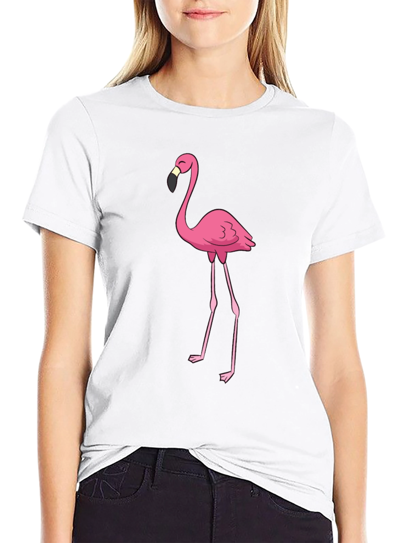 Black Flamingo Graphic Tee