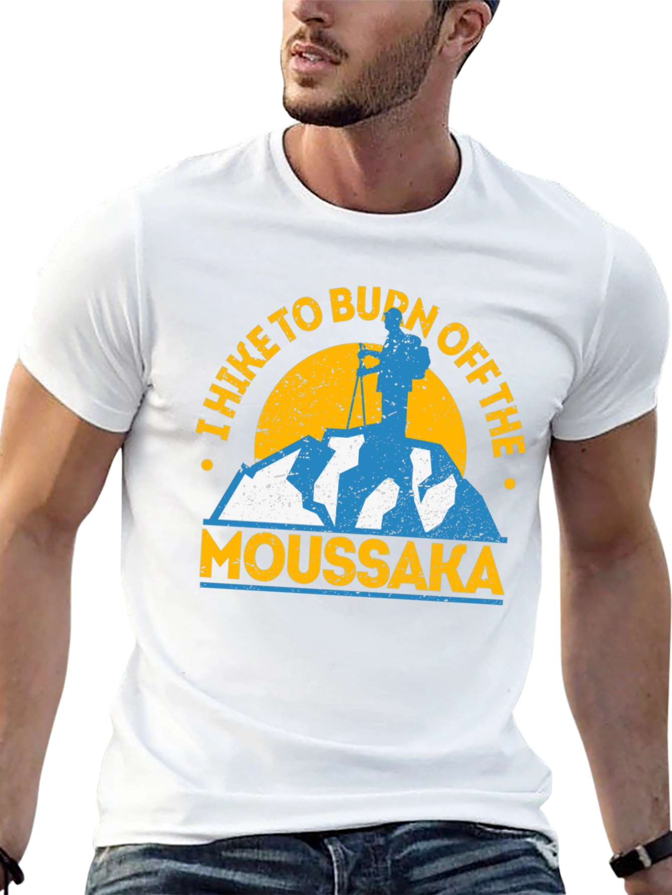 Hike to Burn Off Moussaka Graphic Tee