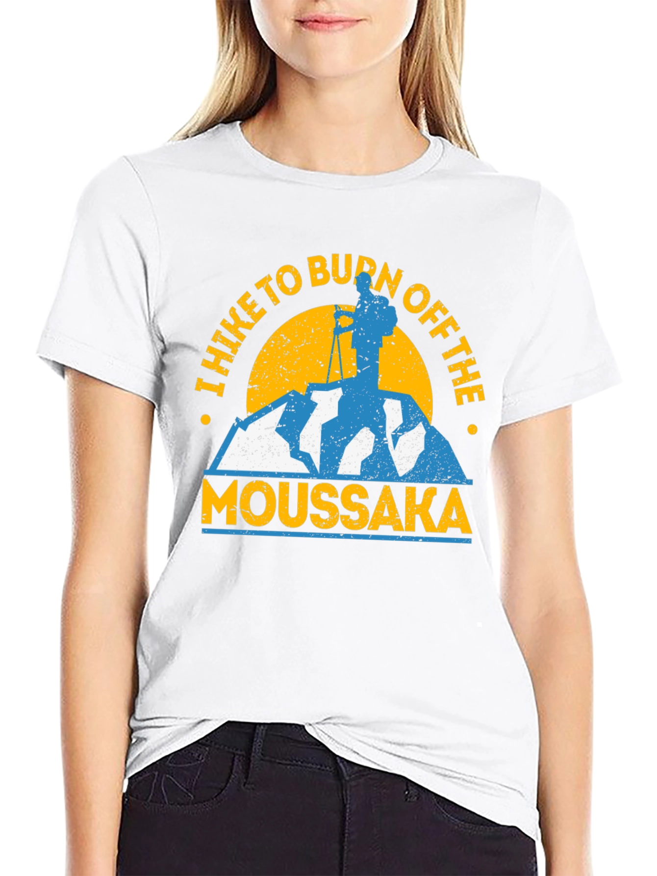 Hike to Burn Off Moussaka Graphic Tee