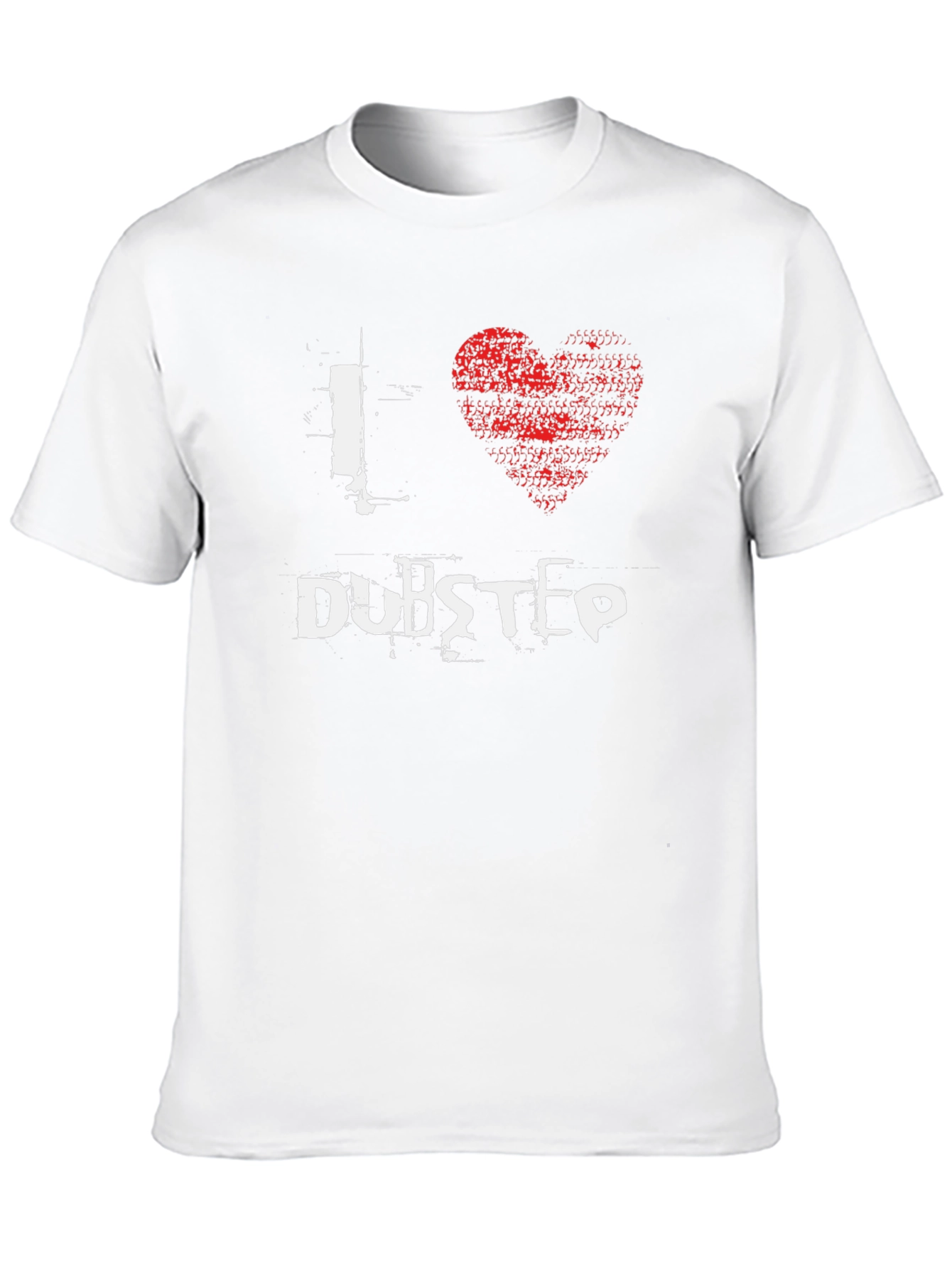 I Heart Dubstep T-Shirt - Black Graphic Tee