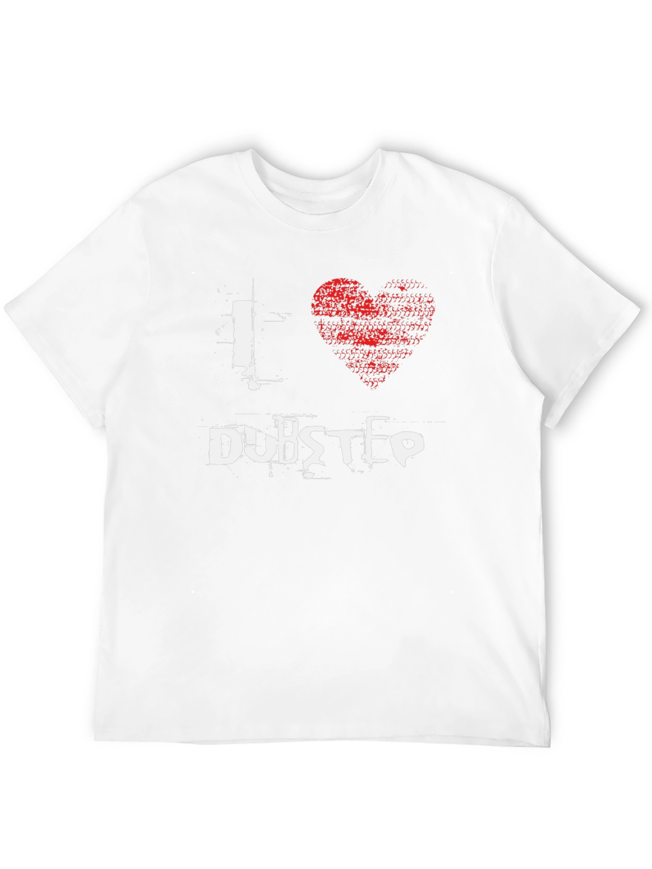I Heart Dubstep T-Shirt - Black Graphic Tee
