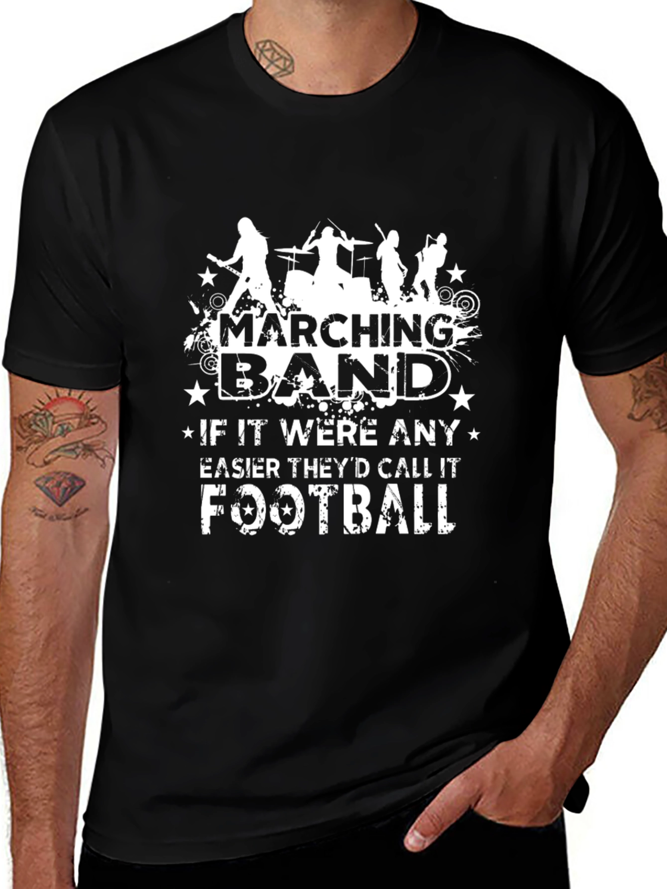 Marching Band T-Shirt - Football Funny Tee