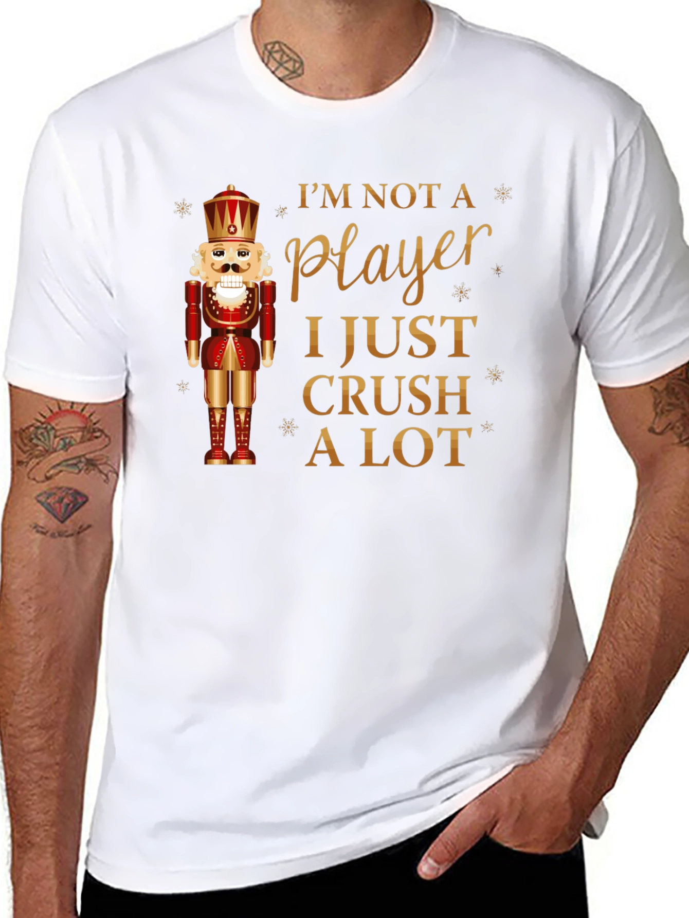 Im Not A Player Nutcracker T-Shirt