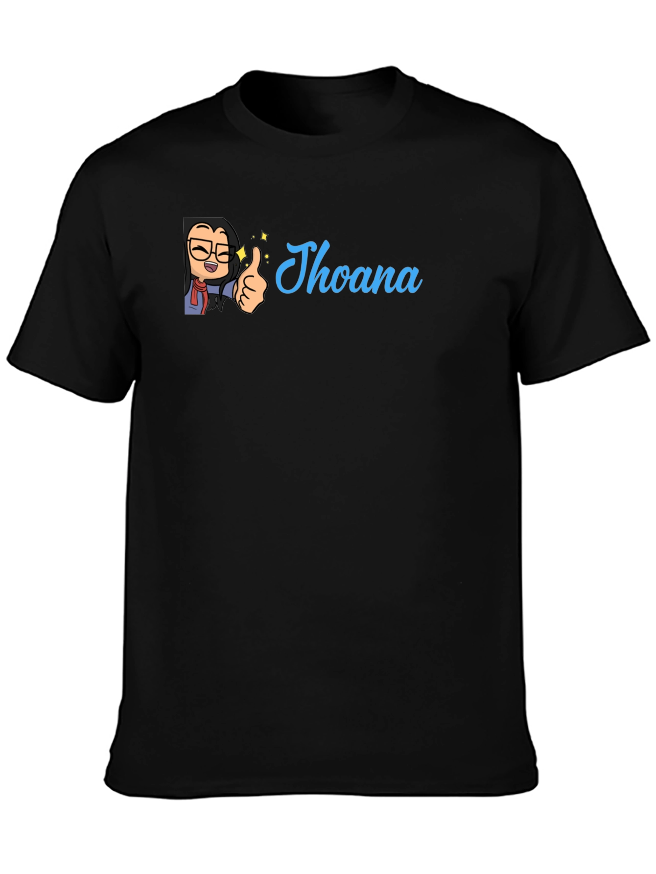 Personalized Jhoana Cartoon Graphic Tee