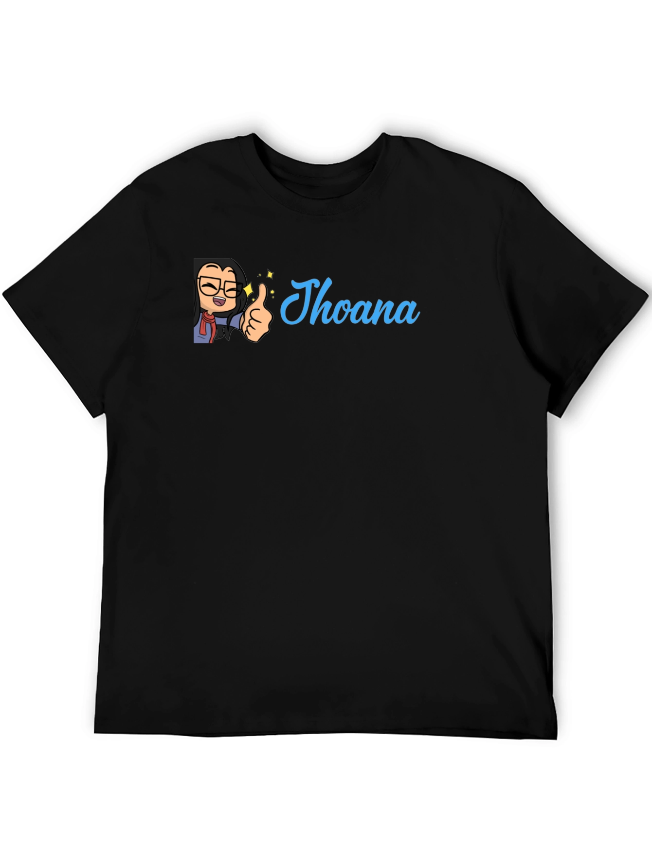Personalized Jhoana Cartoon Graphic Tee