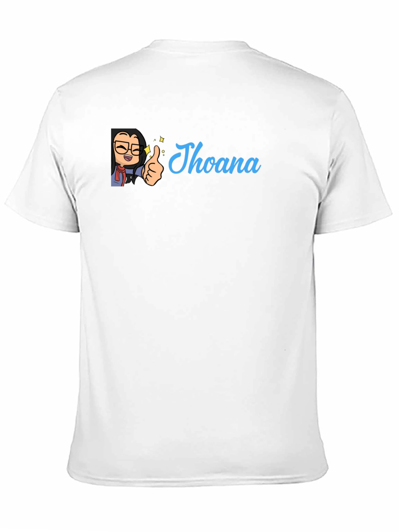 Personalized Jhoana Cartoon Graphic Tee