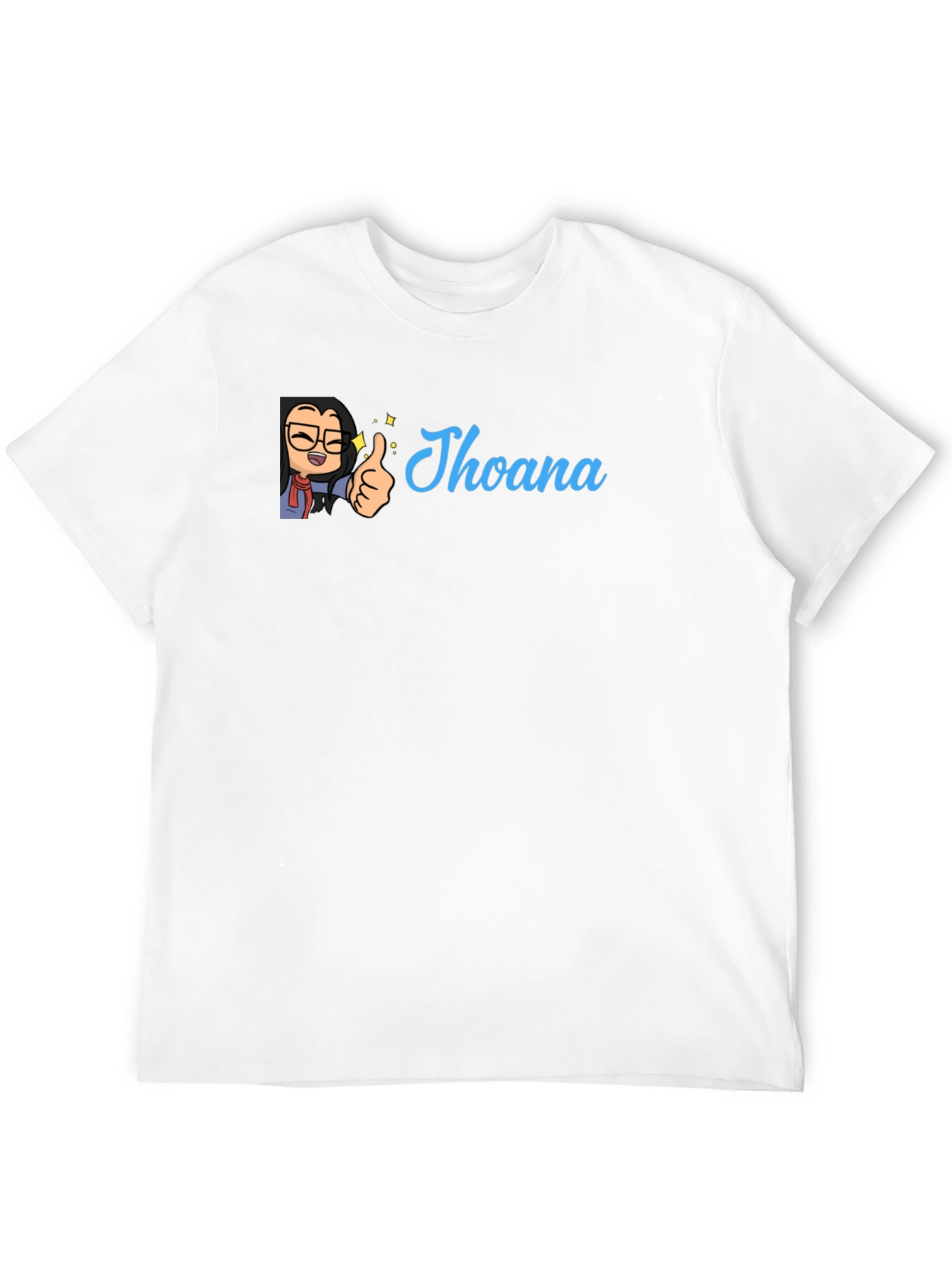 Personalized Jhoana Cartoon Graphic Tee