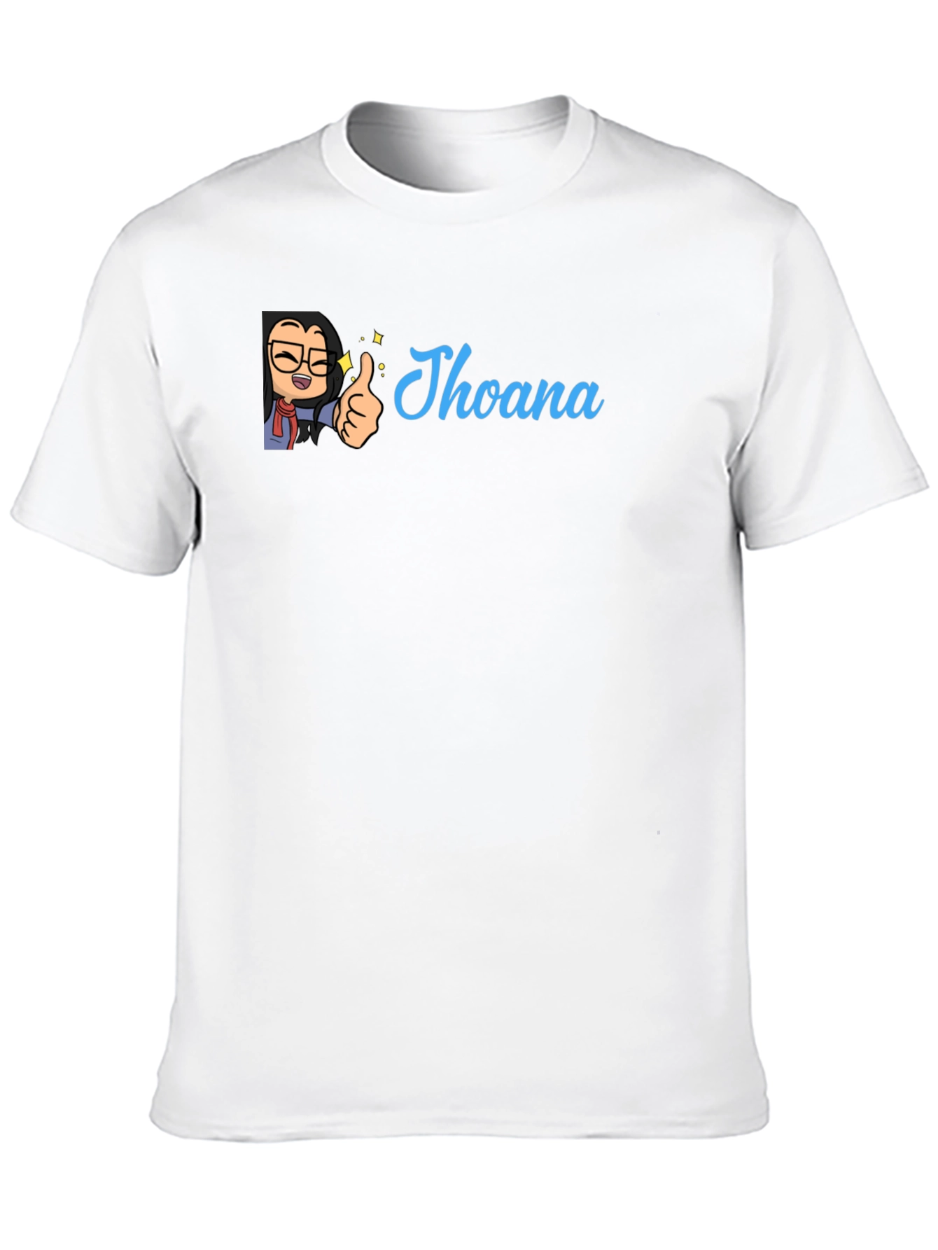 Personalized Jhoana Cartoon Graphic Tee