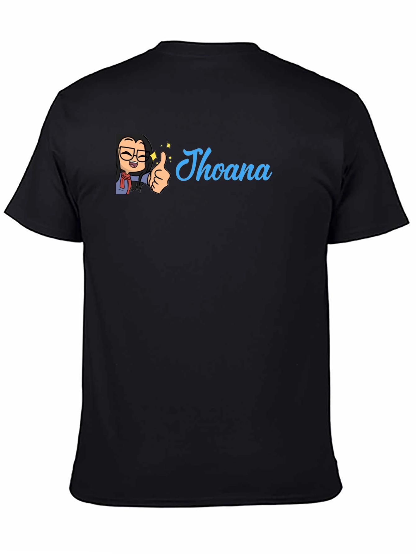 Personalized Jhoana Cartoon Graphic Tee