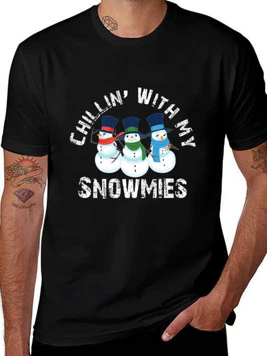 Chillin With My Snowmies T-Shirt