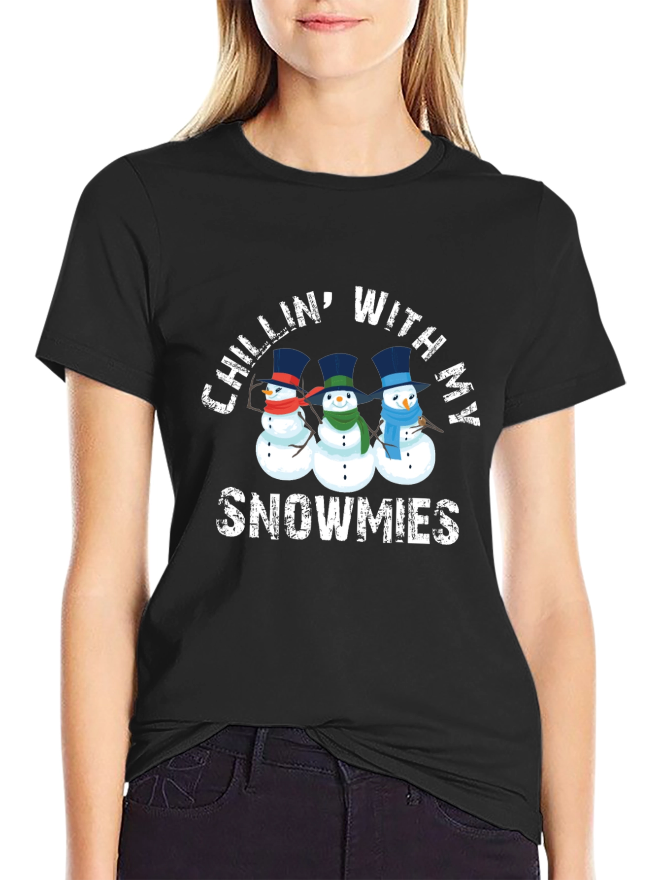 Chillin With My Snowmies T-Shirt