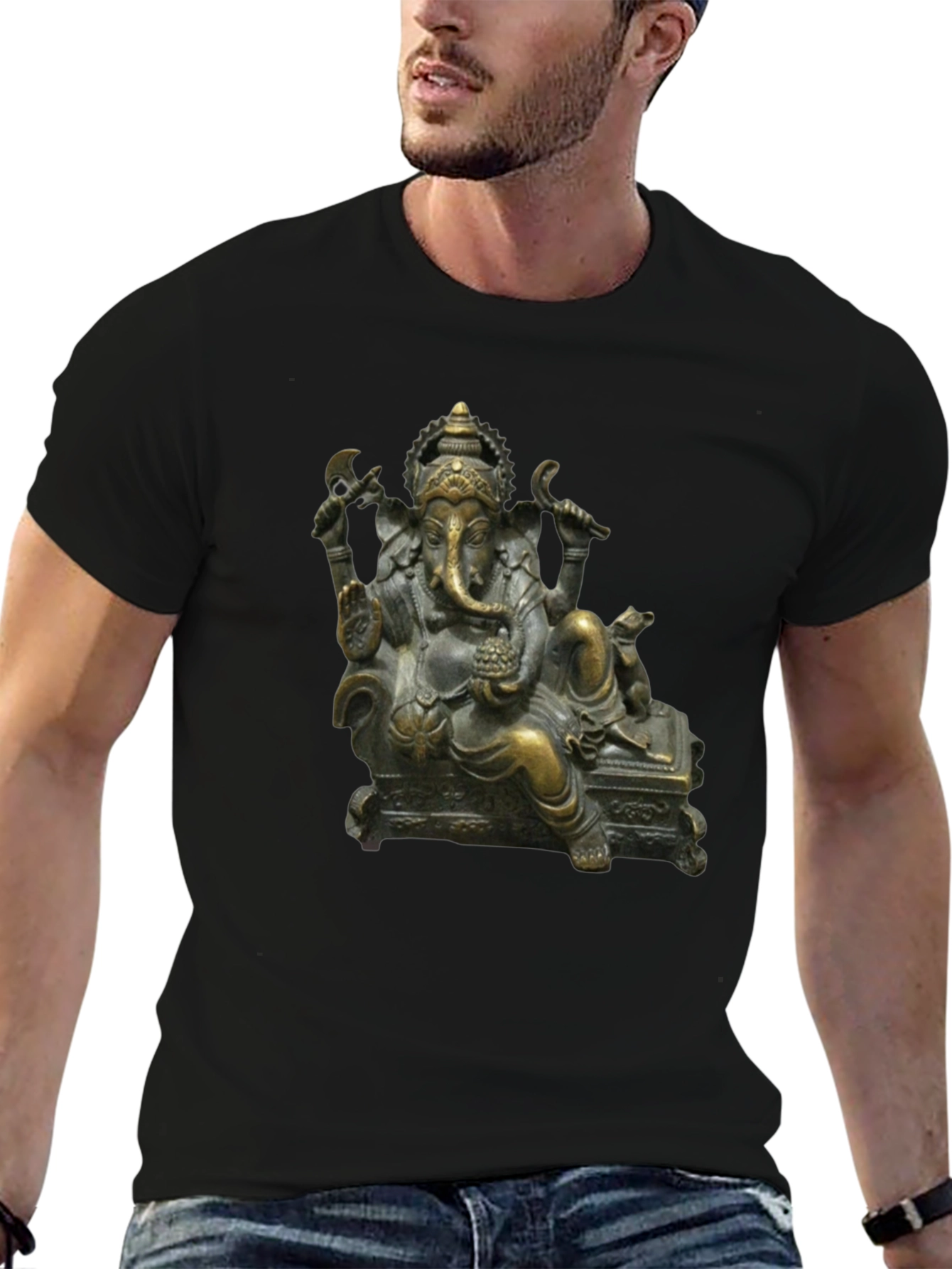 Ganesh Graphic Tee - Stylish and Comfortable